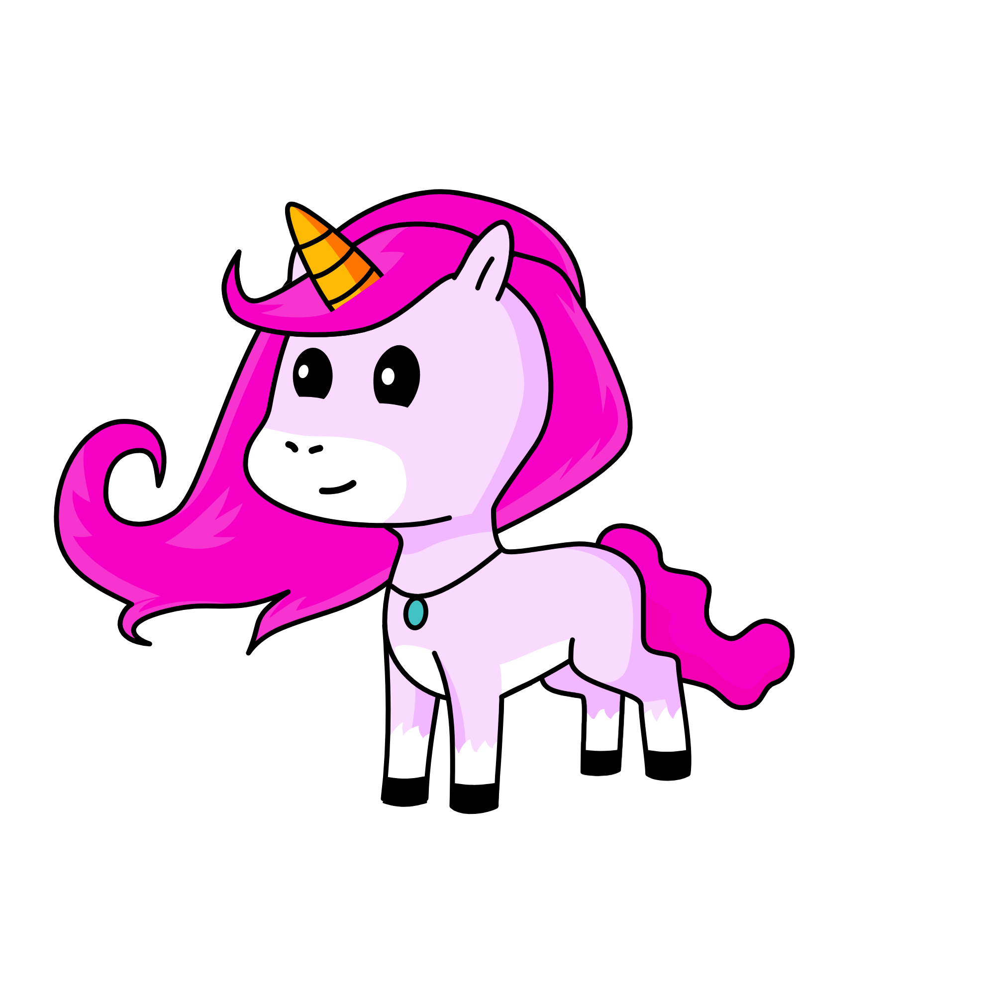 pink it, the unicorn