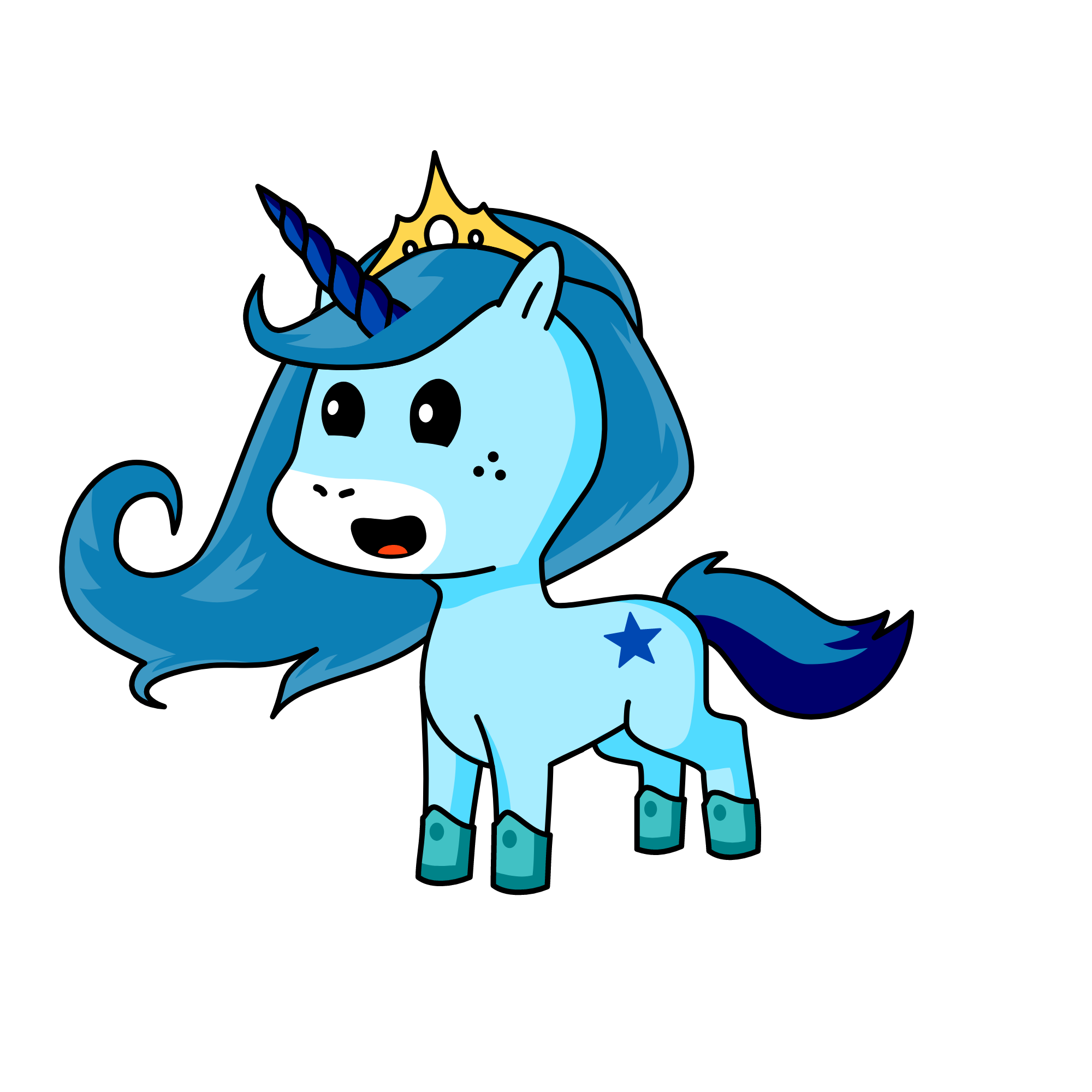 ICY, the unicorn