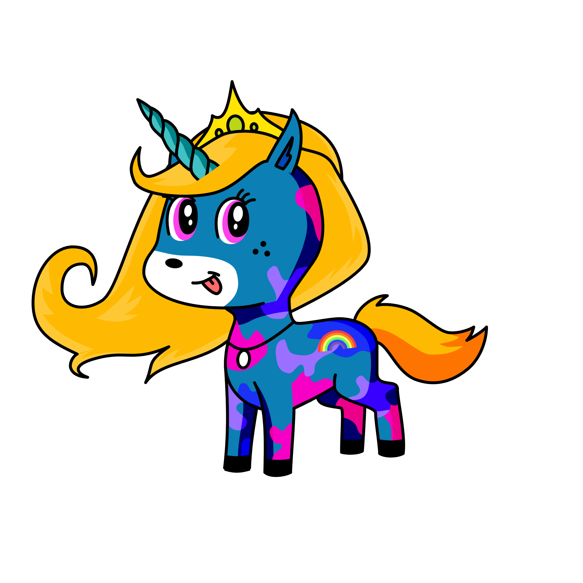 Leona , the unicorn