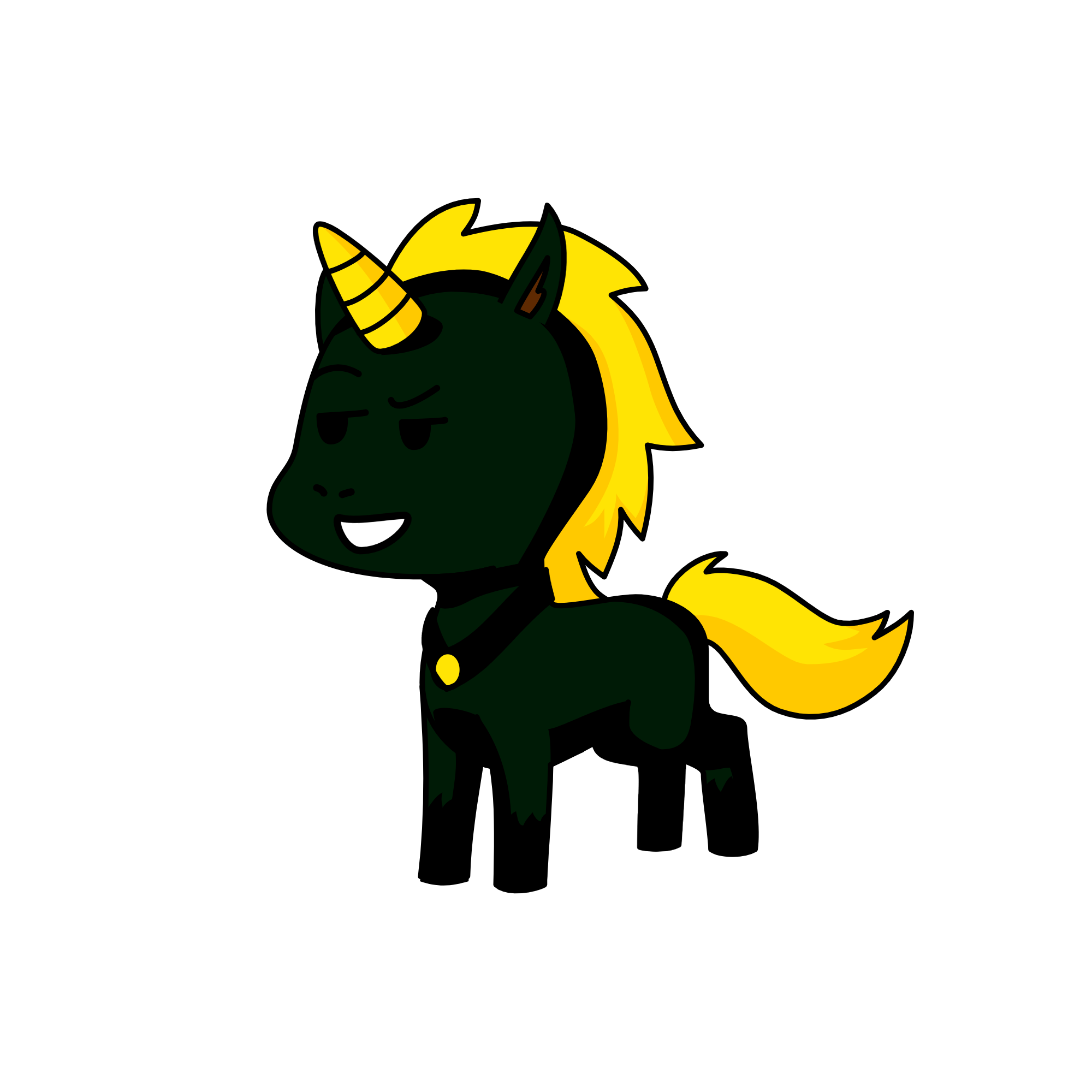 cat noir, the unicorn