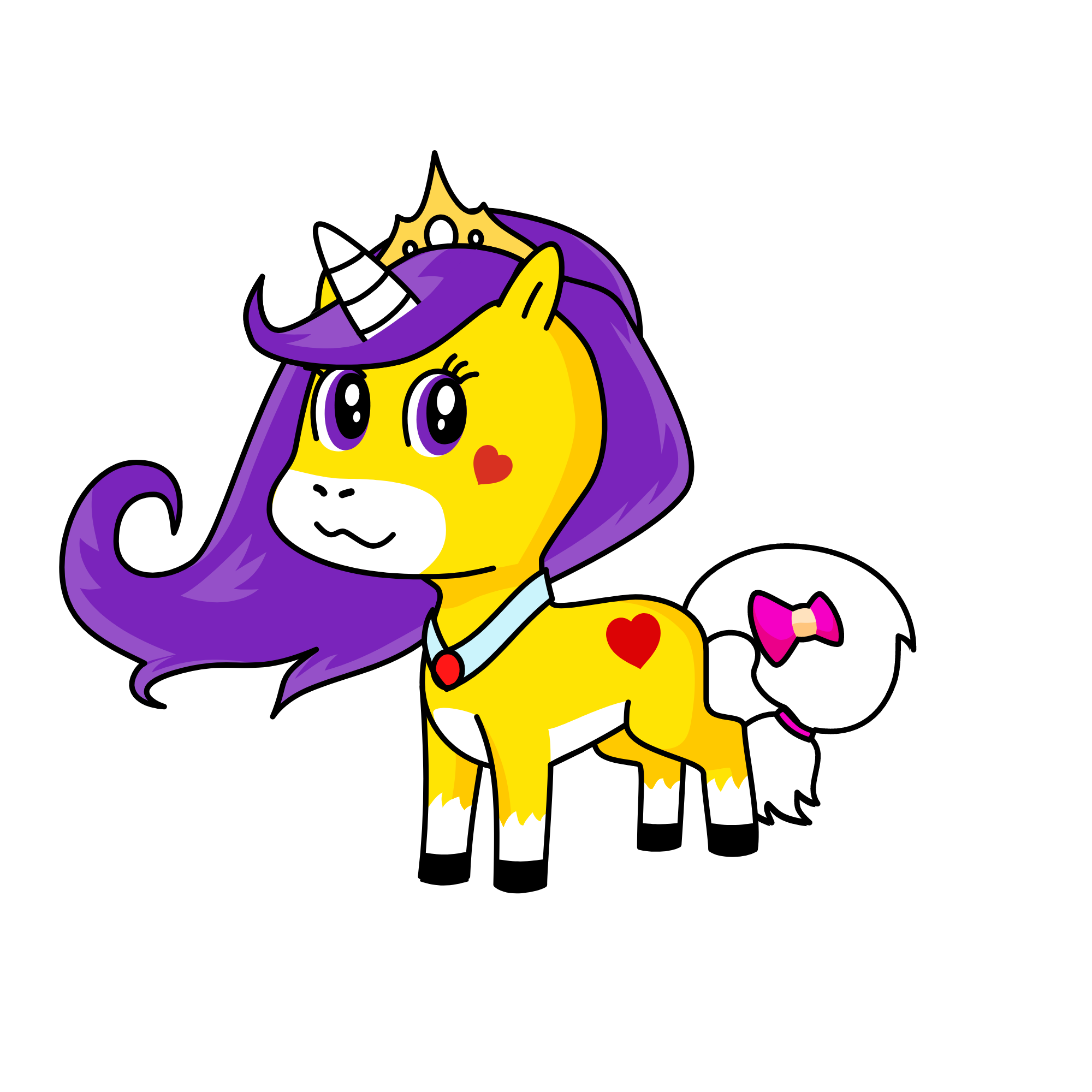 JJYUTYGK, the unicorn