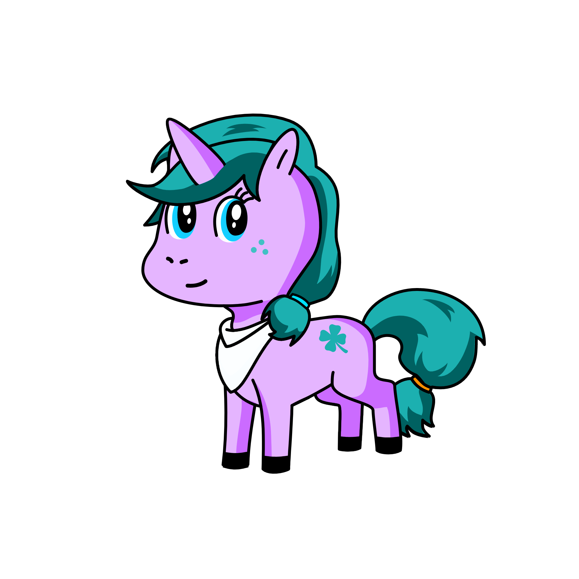 minty, the unicorn