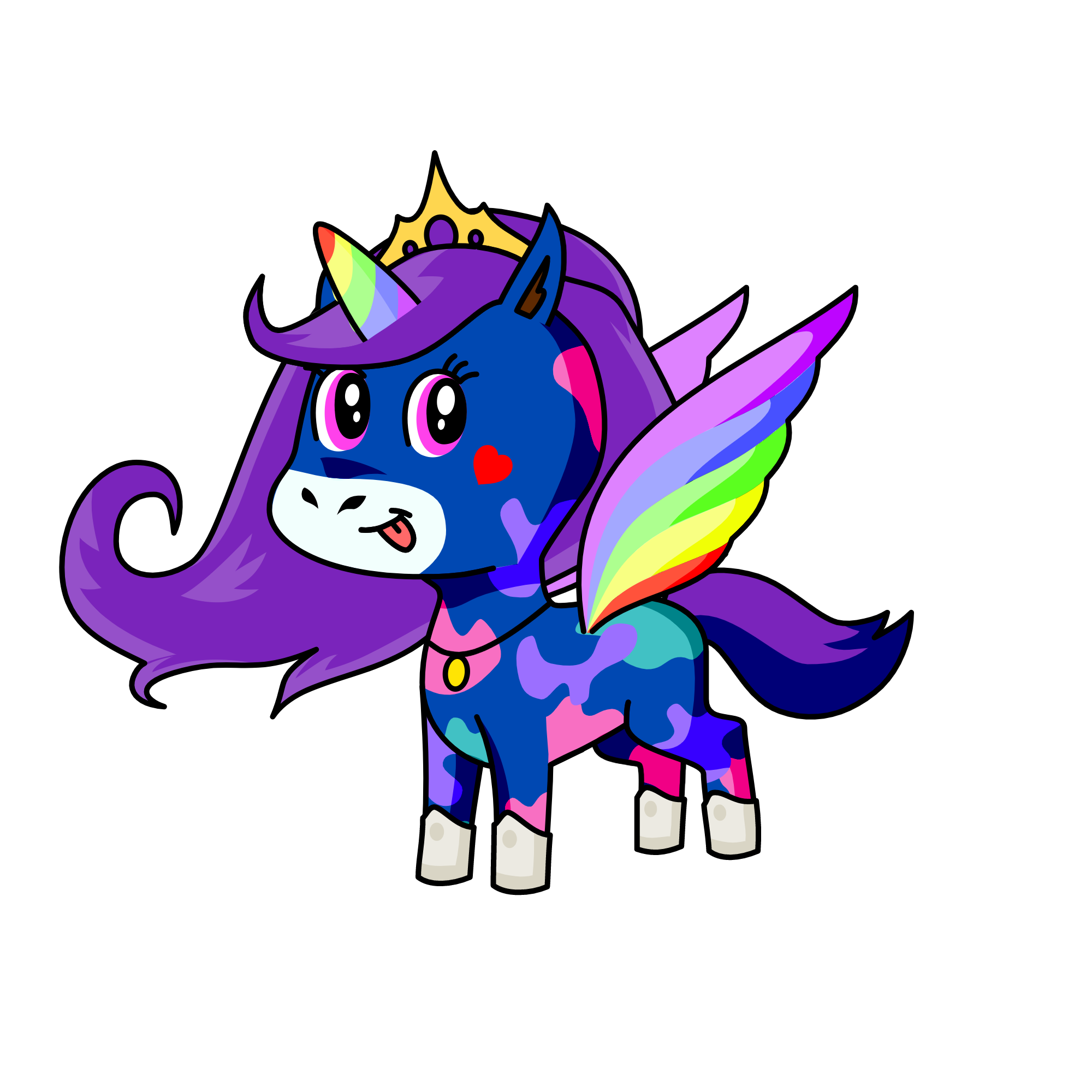 Night, the unicorn