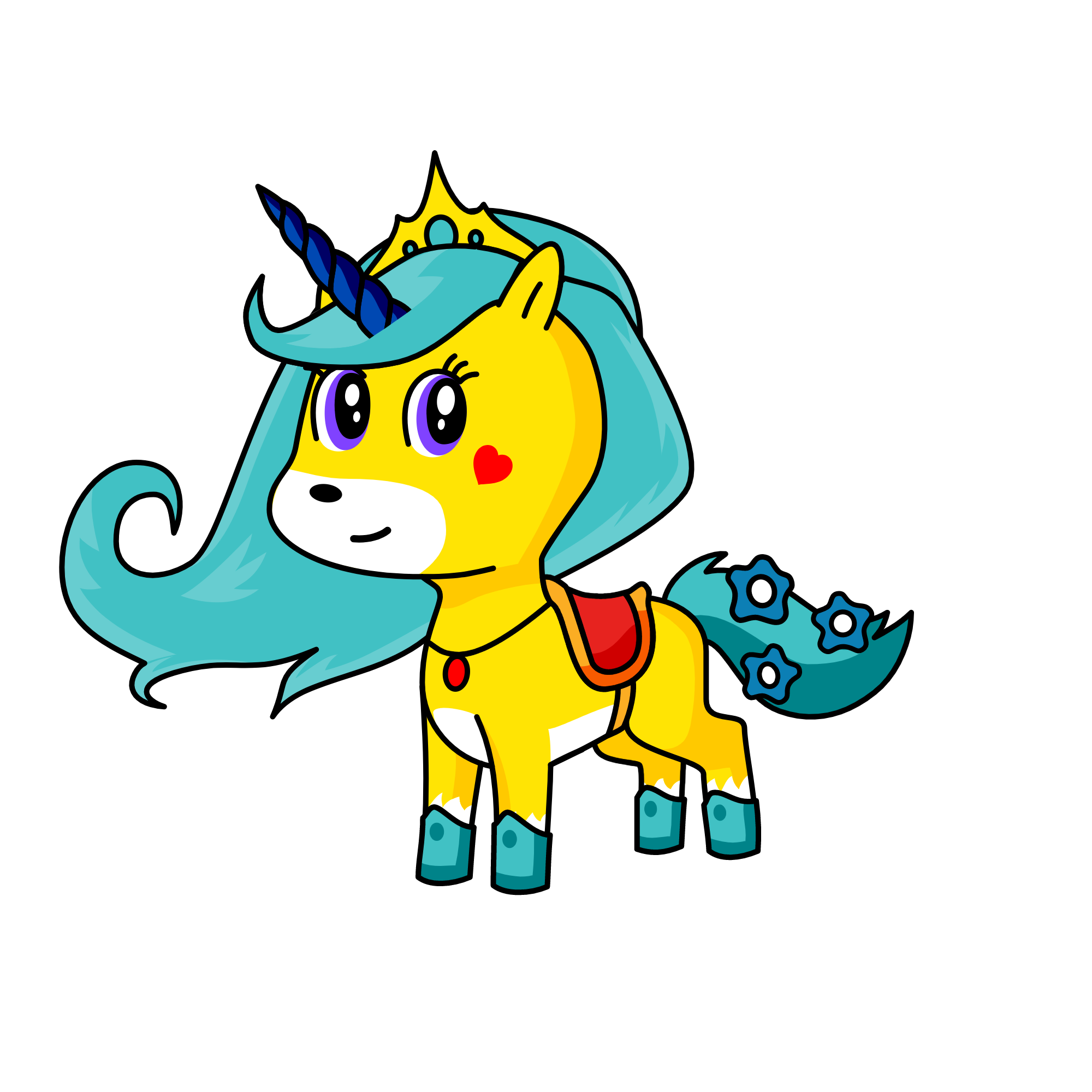 ice qween!!!, the unicorn