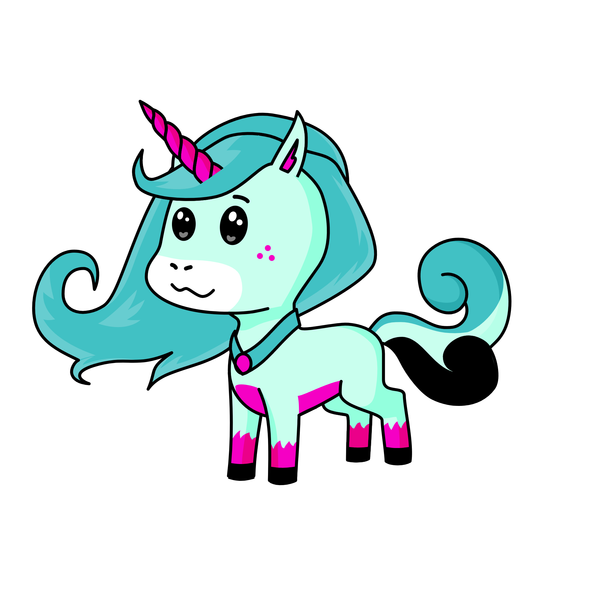 Lilly, the unicorn