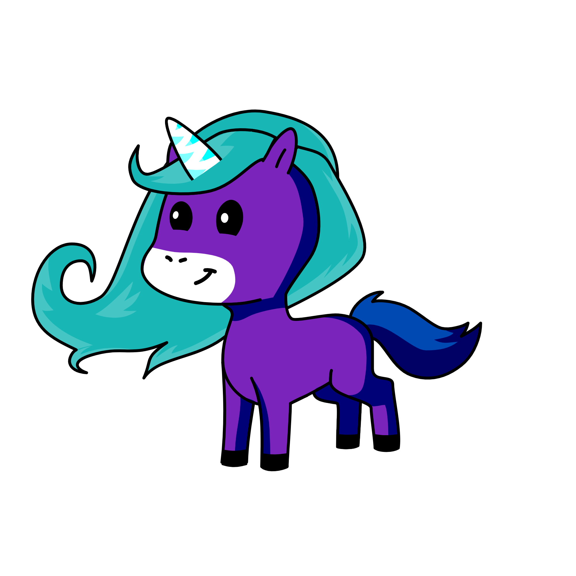Hi, the unicorn