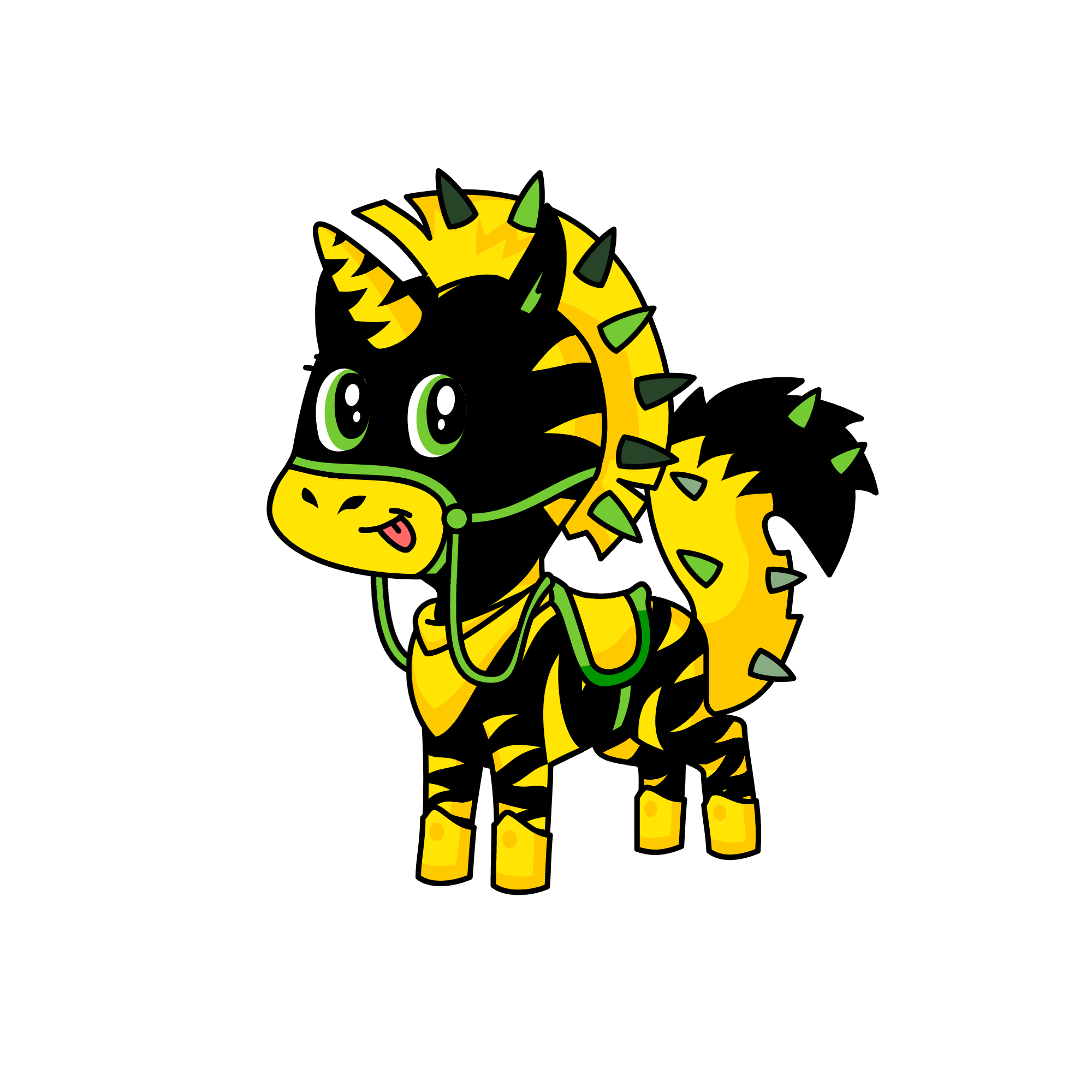 Spike, the unicorn