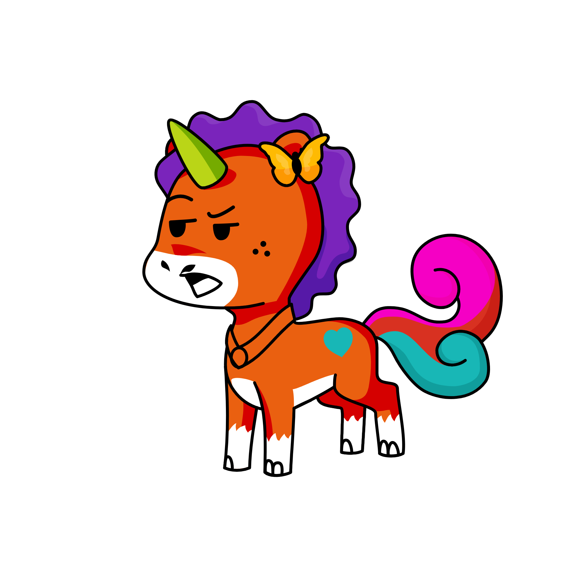 i did not make this ynicrn, the unicorn
