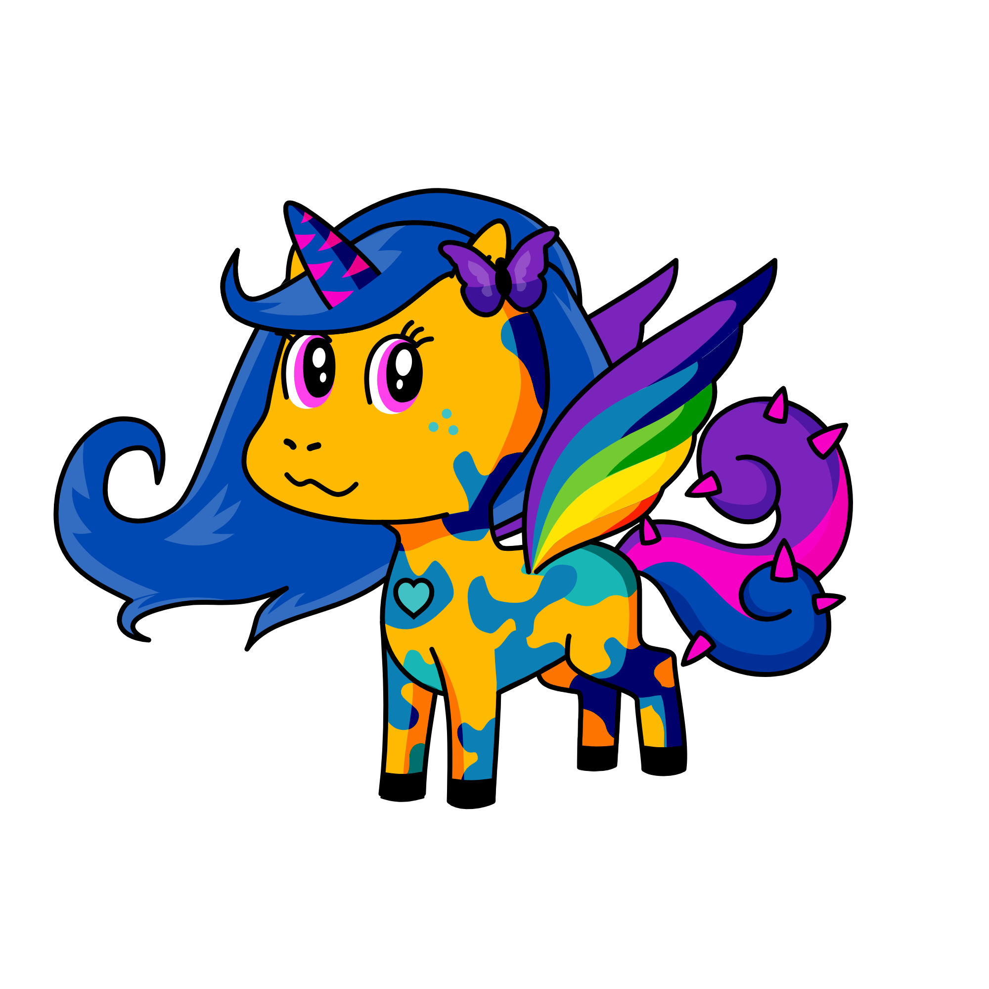 darkness, the unicorn