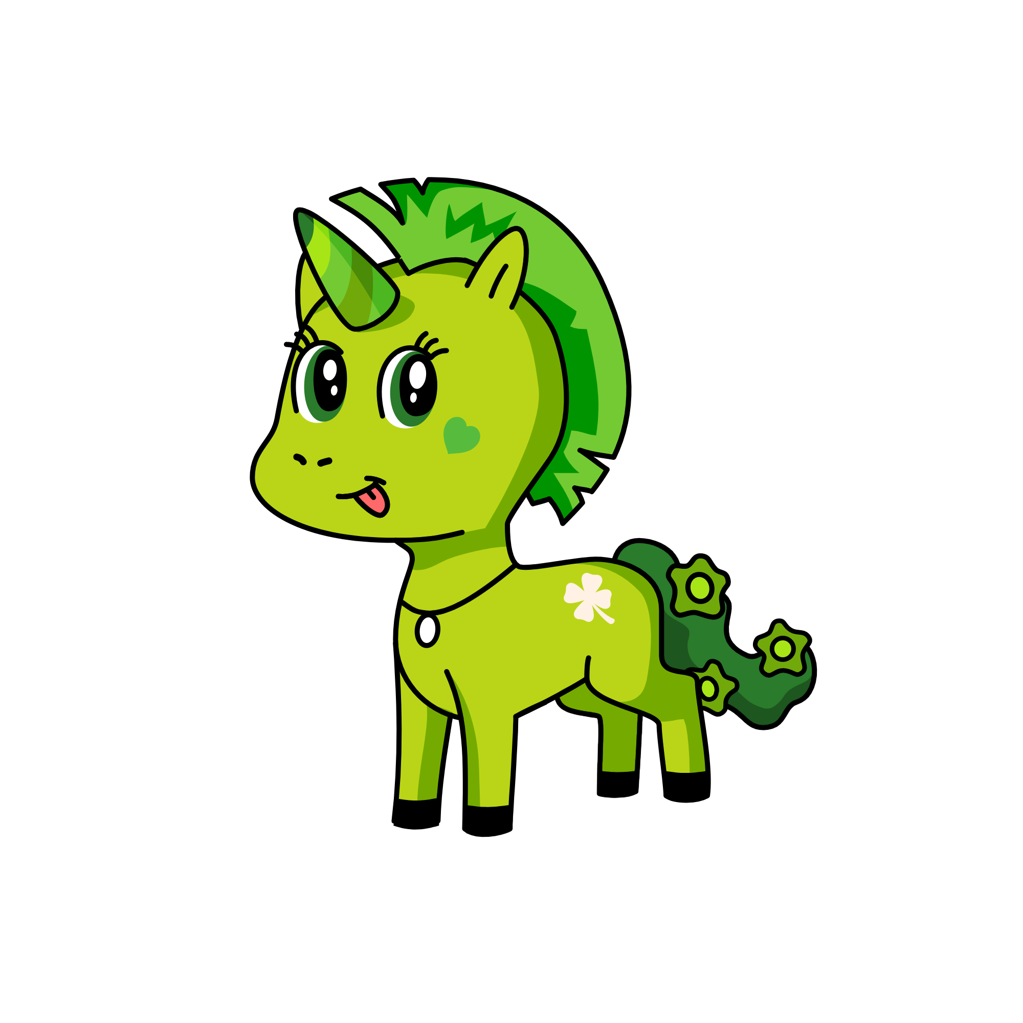 lucky, the unicorn