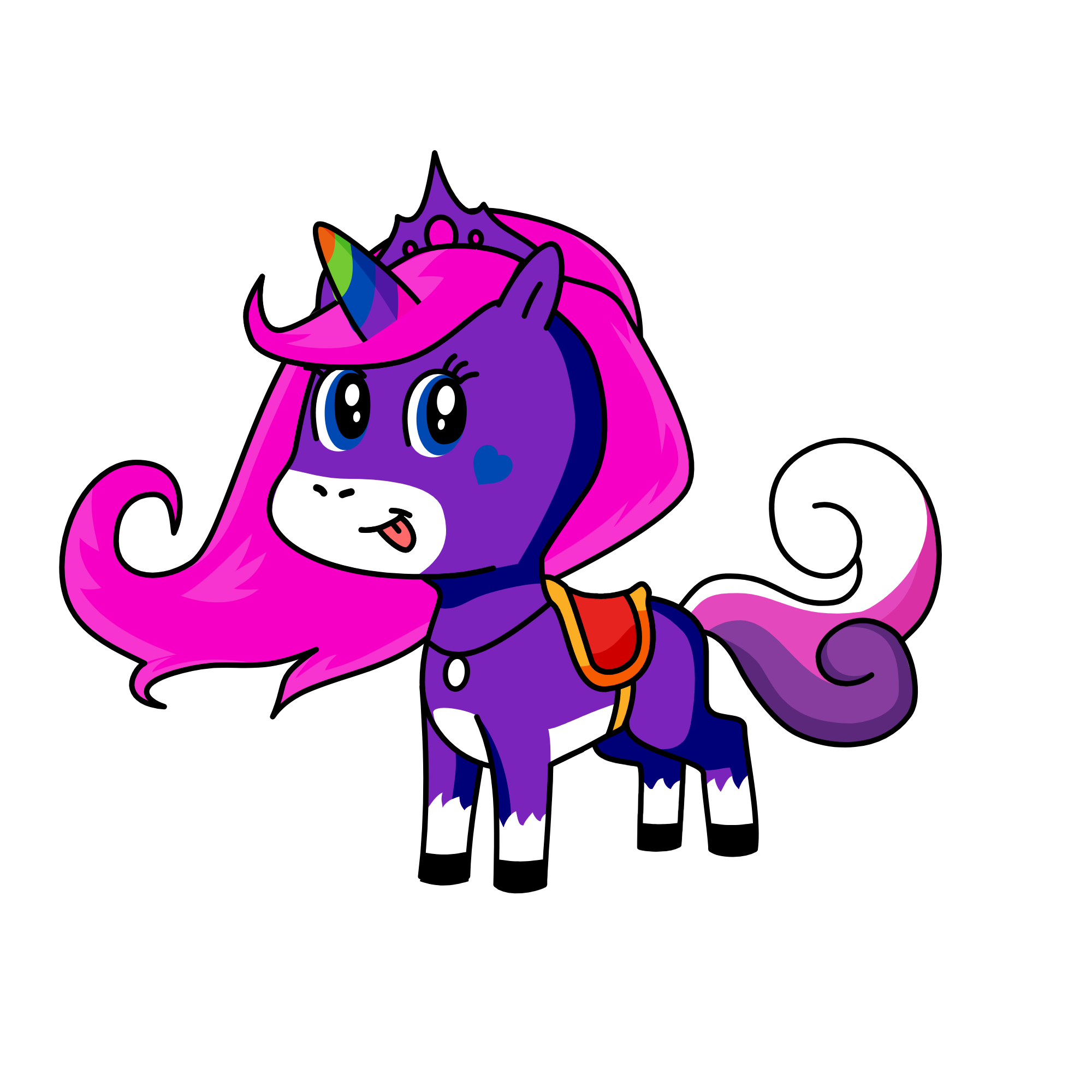 shine, the unicorn