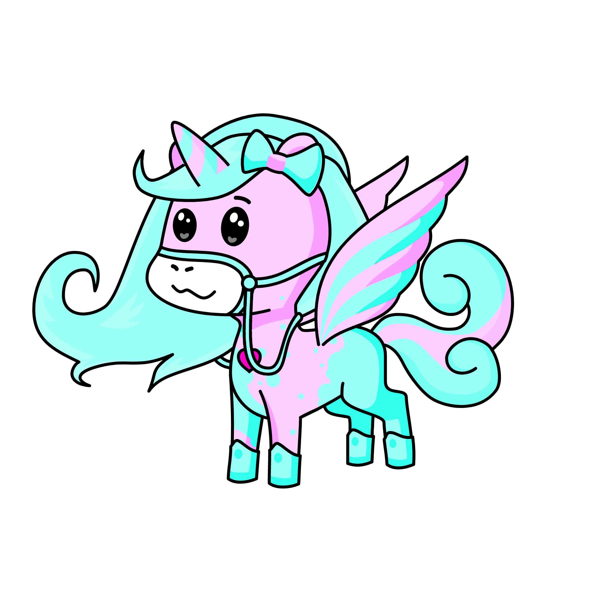 Cotton Candy, the unicorn
