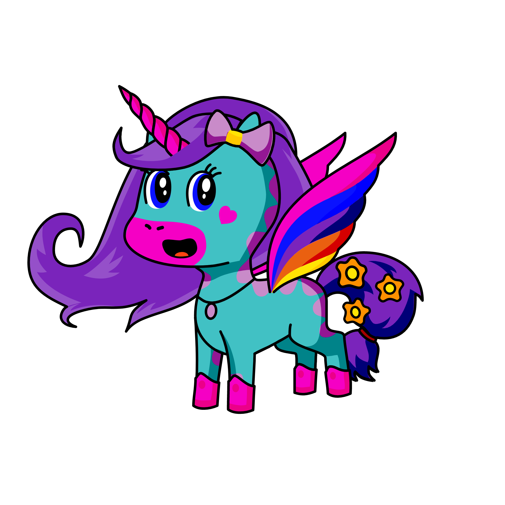 Sparkle, the unicorn