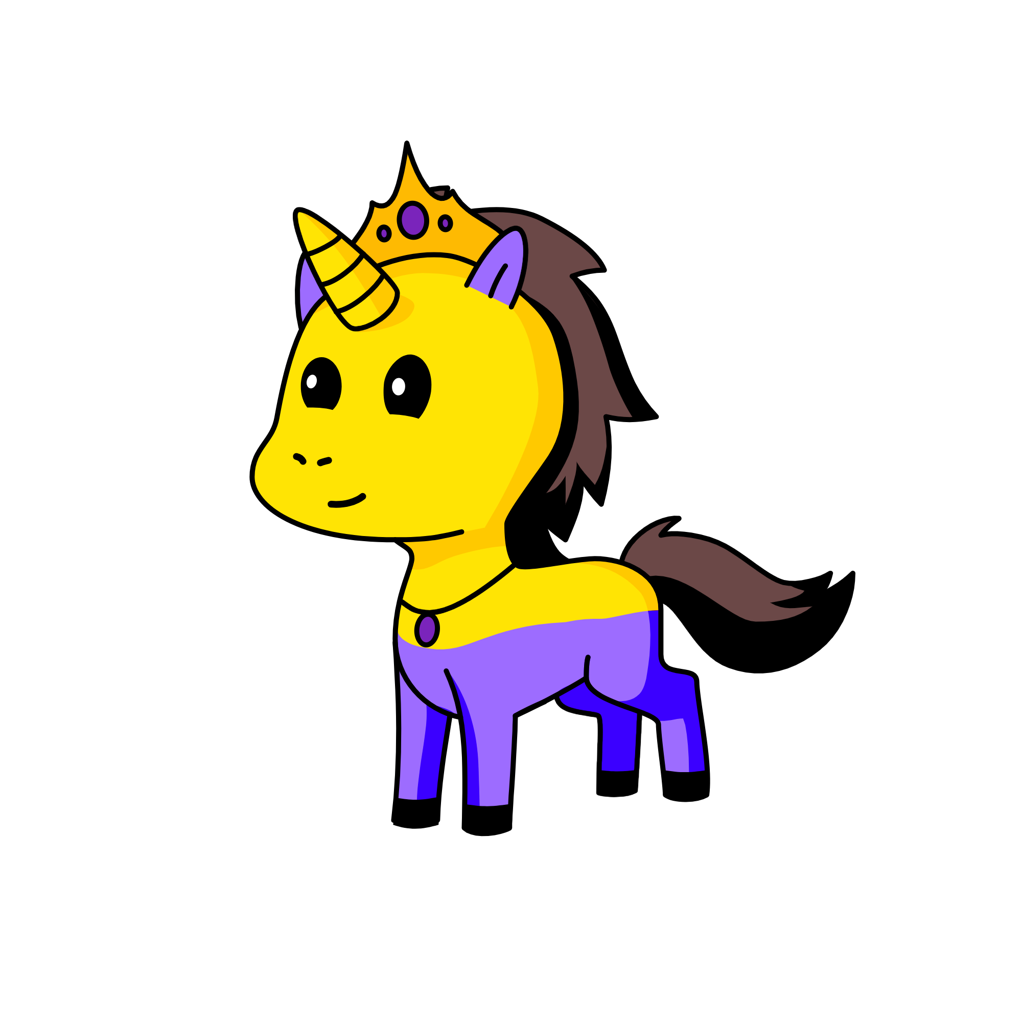 Sofia the first, the unicorn