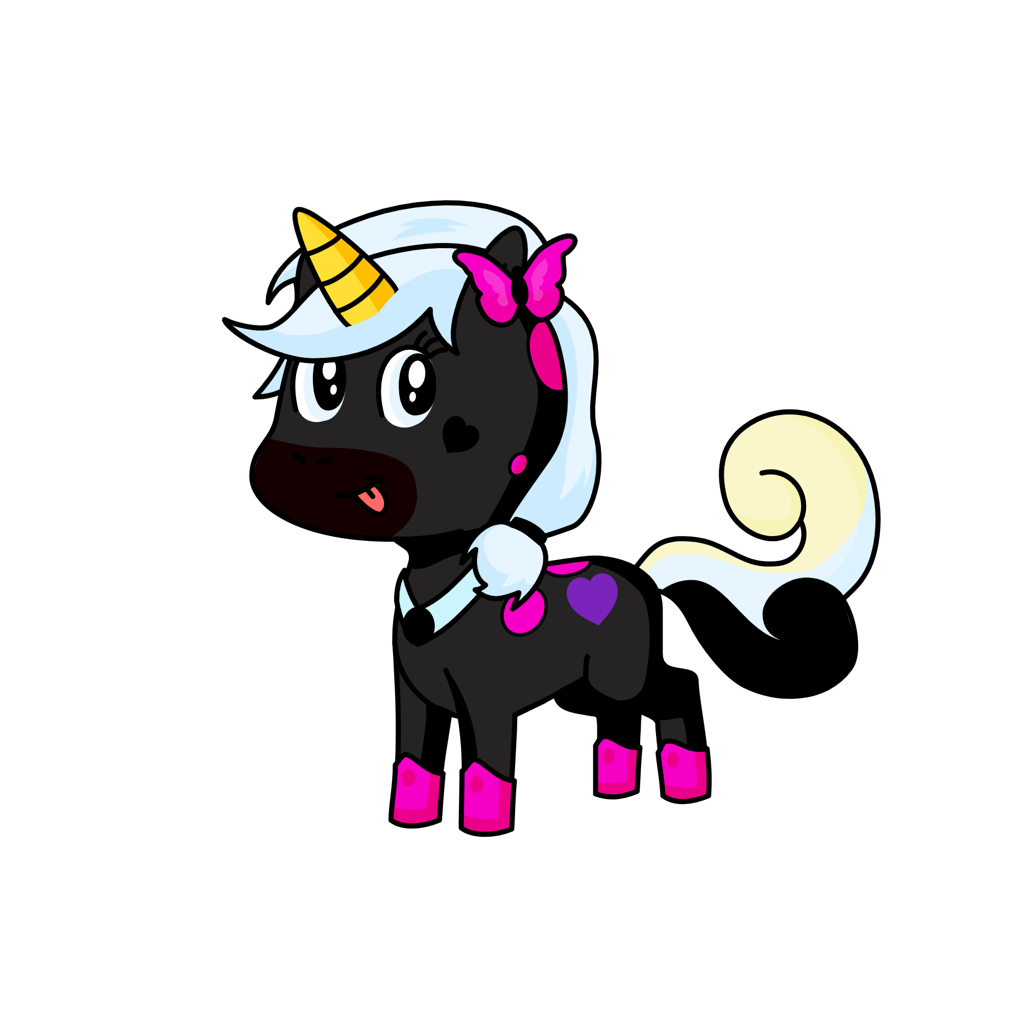 Luna, the unicorn