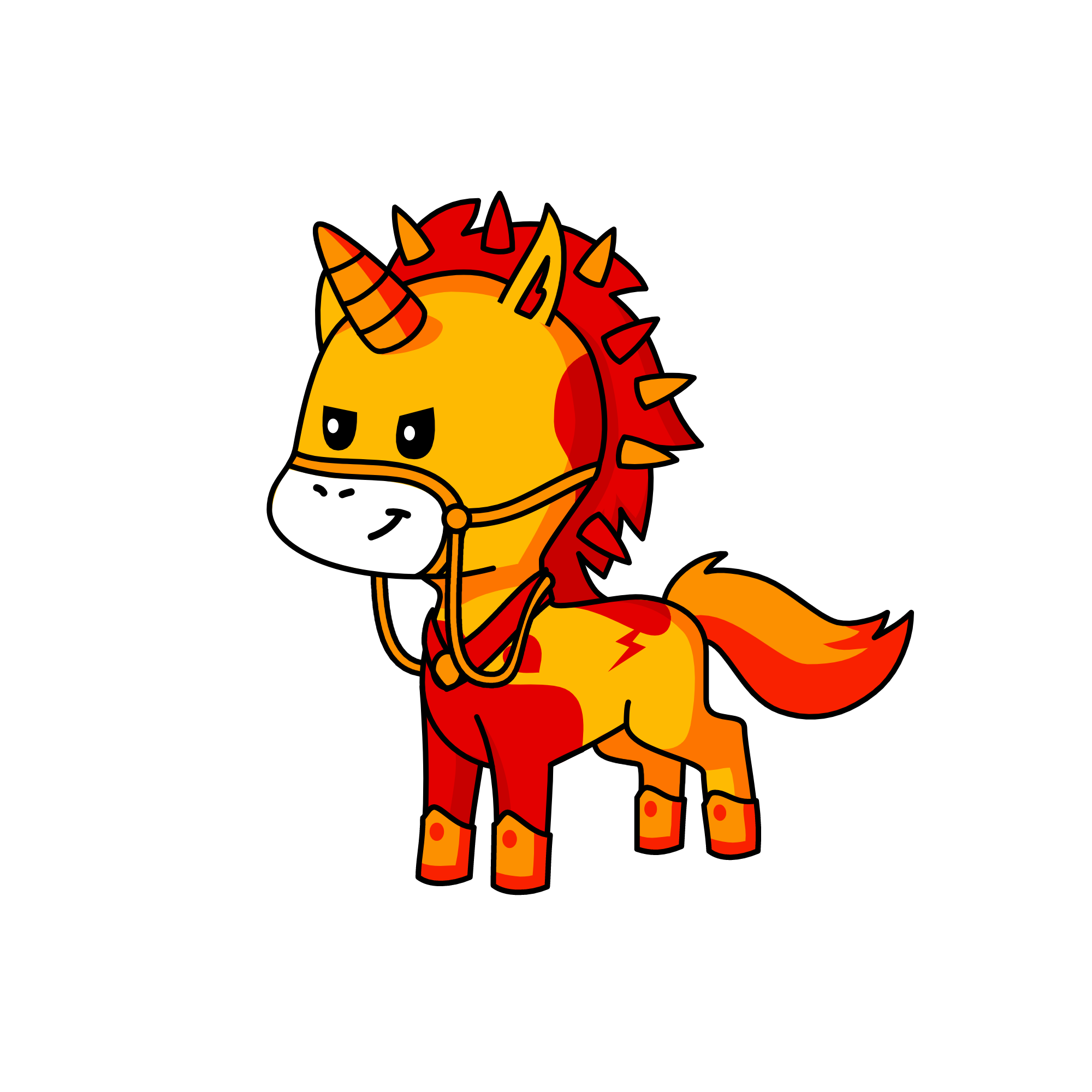 flamey, the unicorn