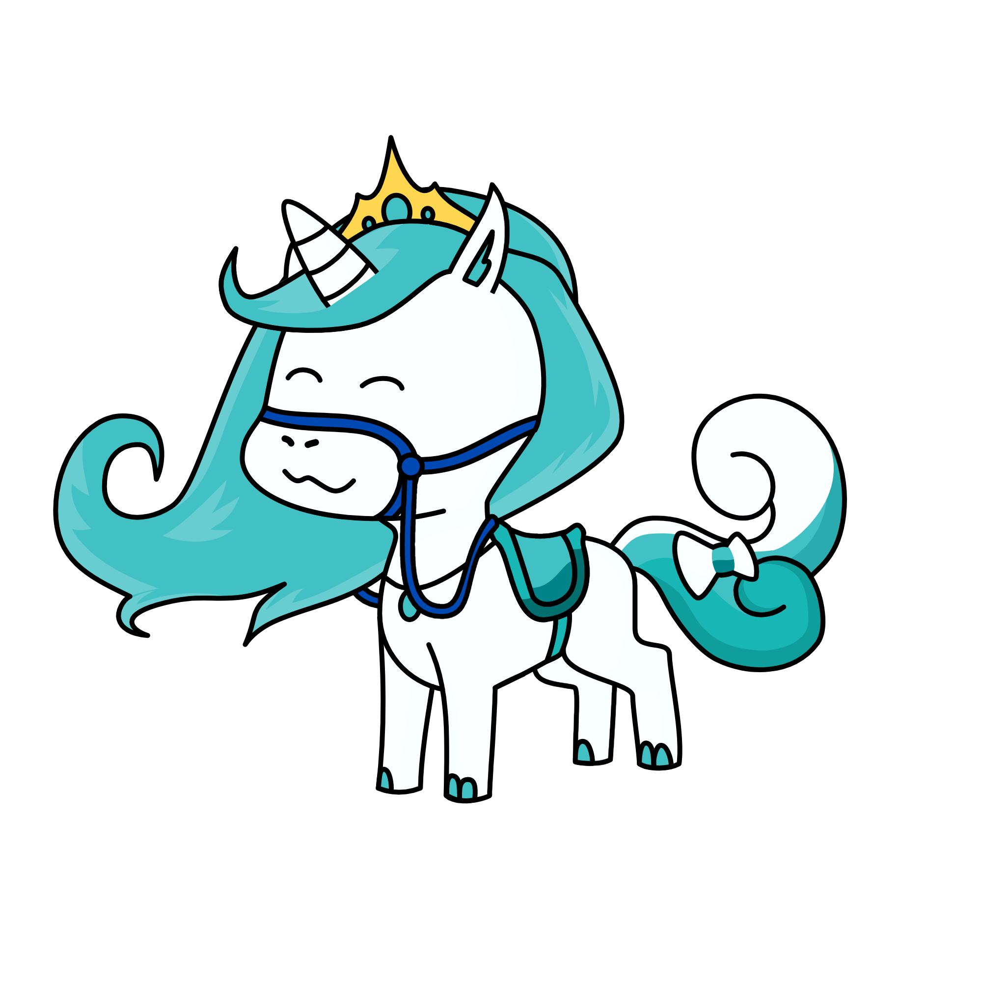 Snow Queen, the unicorn