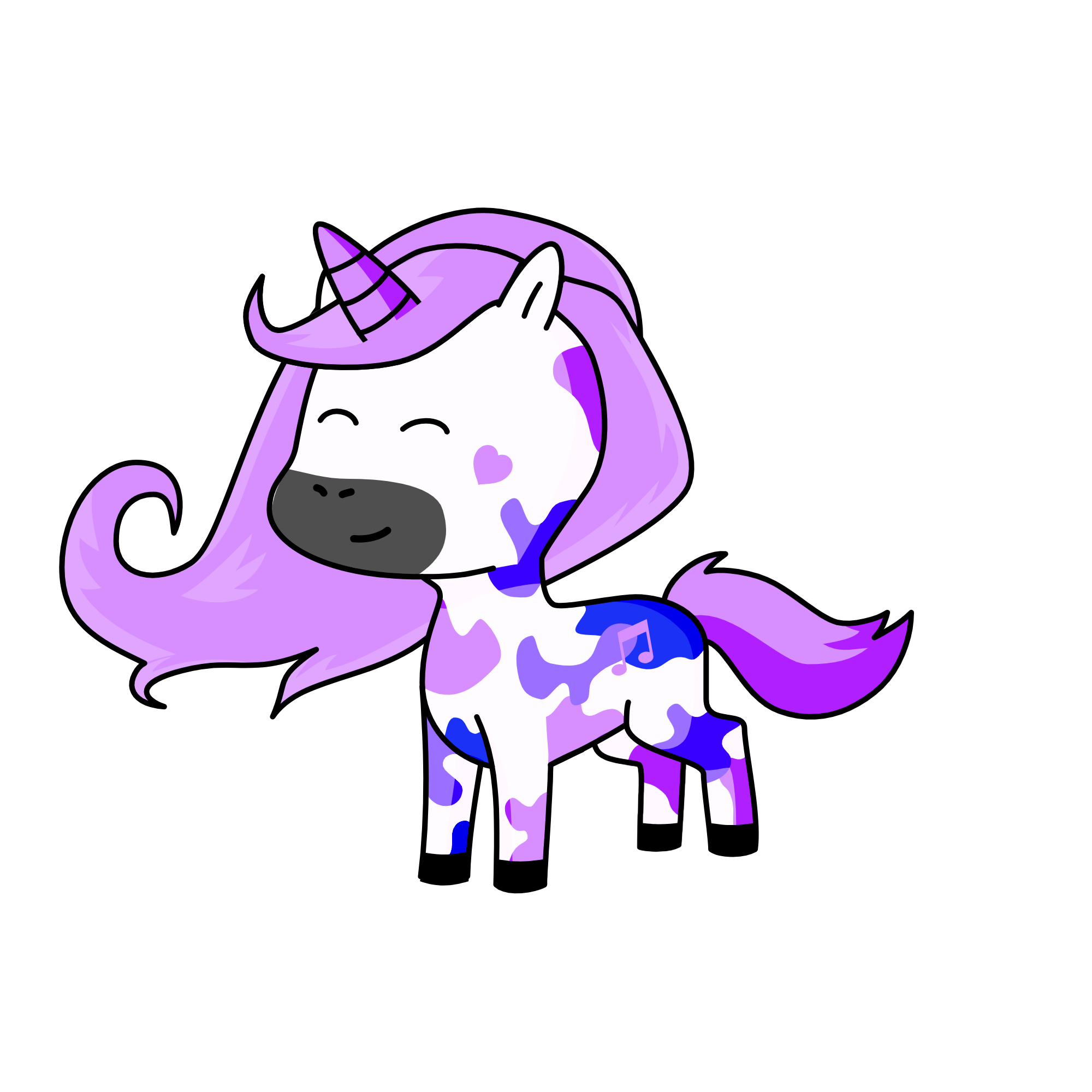 LOVE, the unicorn