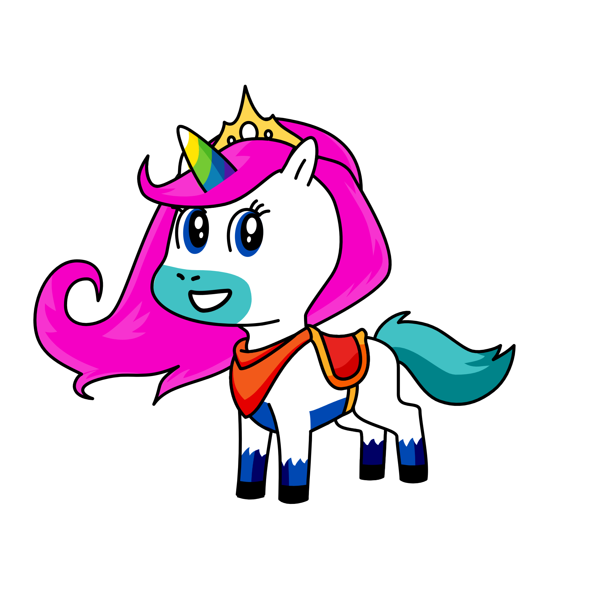 Diamond, the unicorn