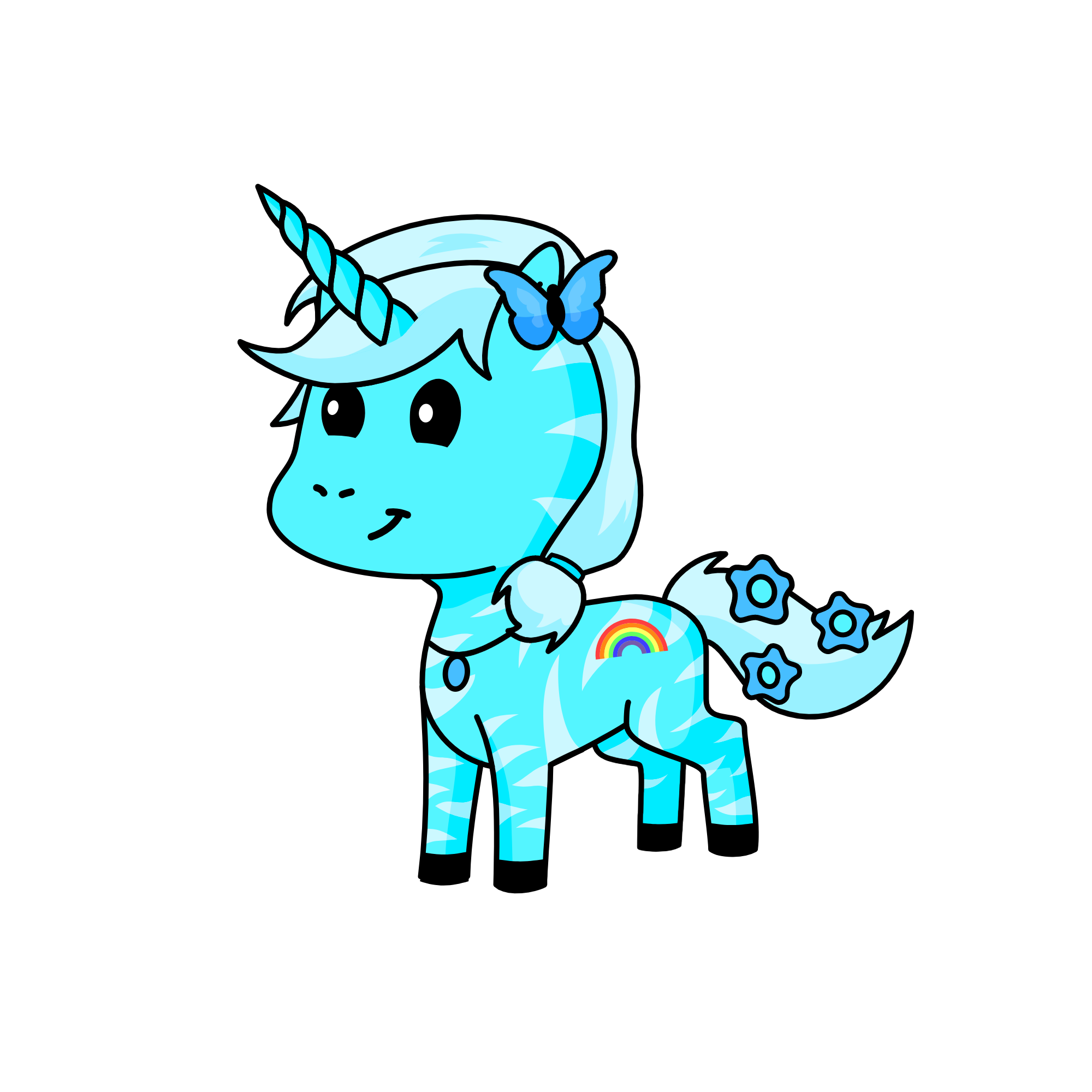 skyeblue, the unicorn