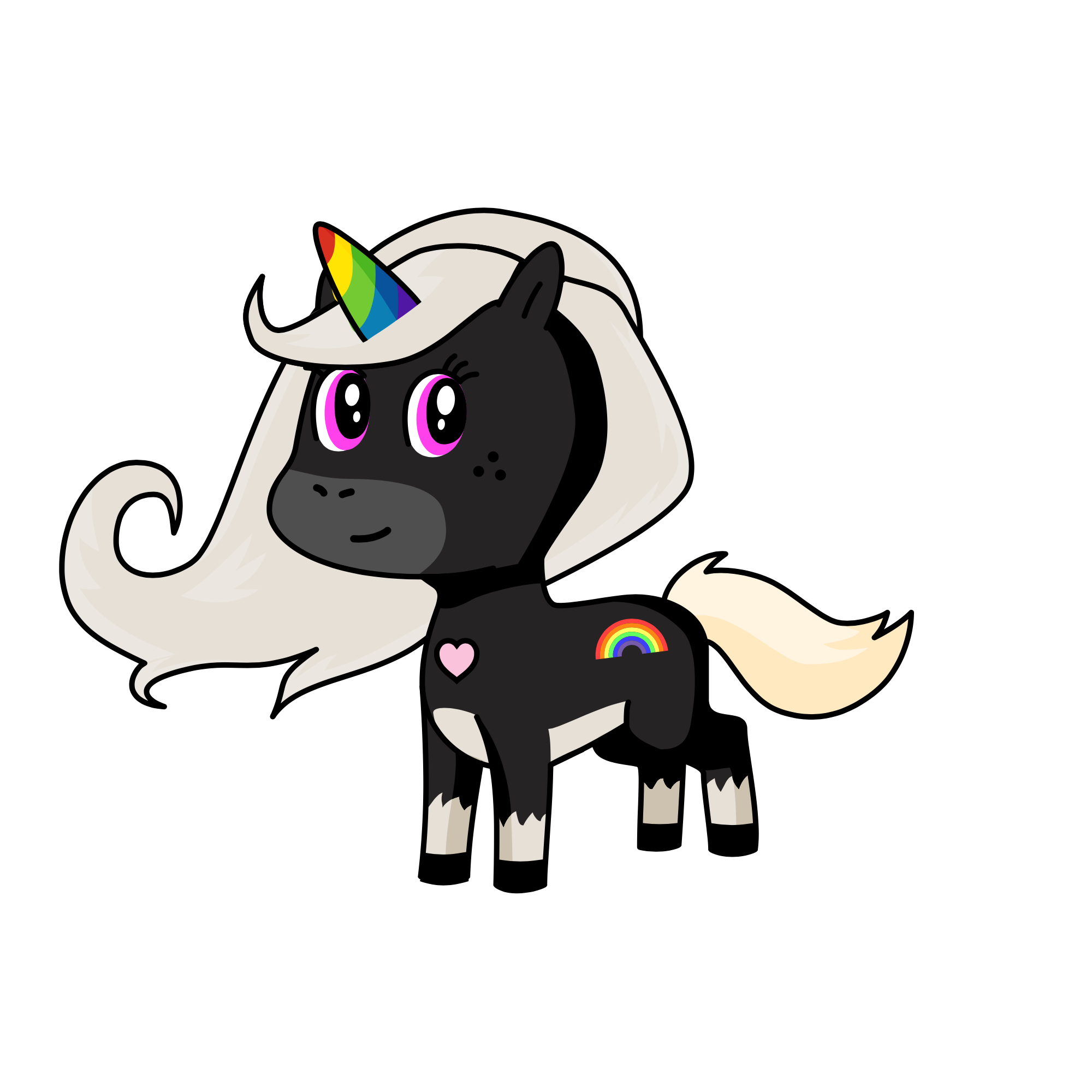 Moona Unicorn , the unicorn