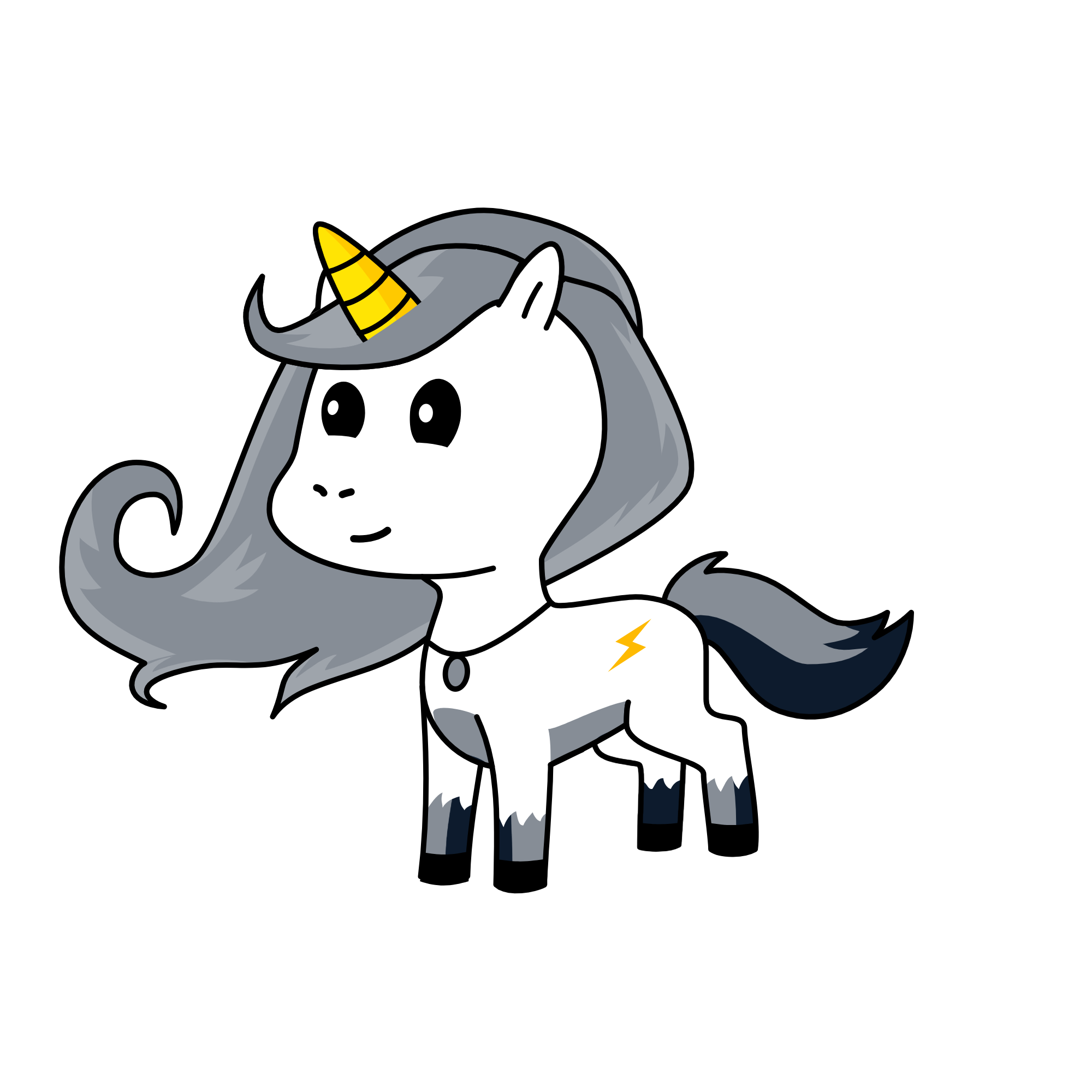 lightning, the unicorn