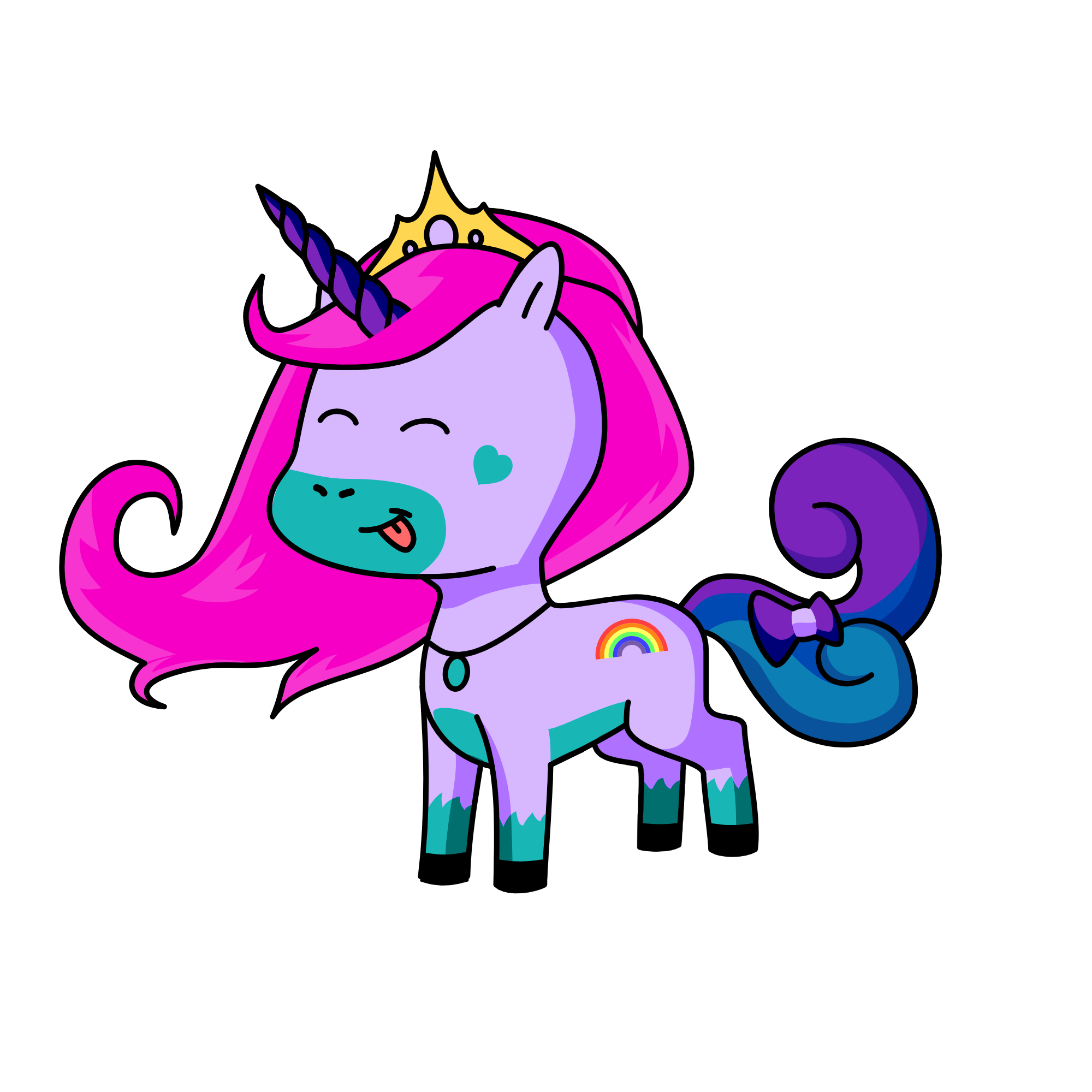 Queenie, the unicorn
