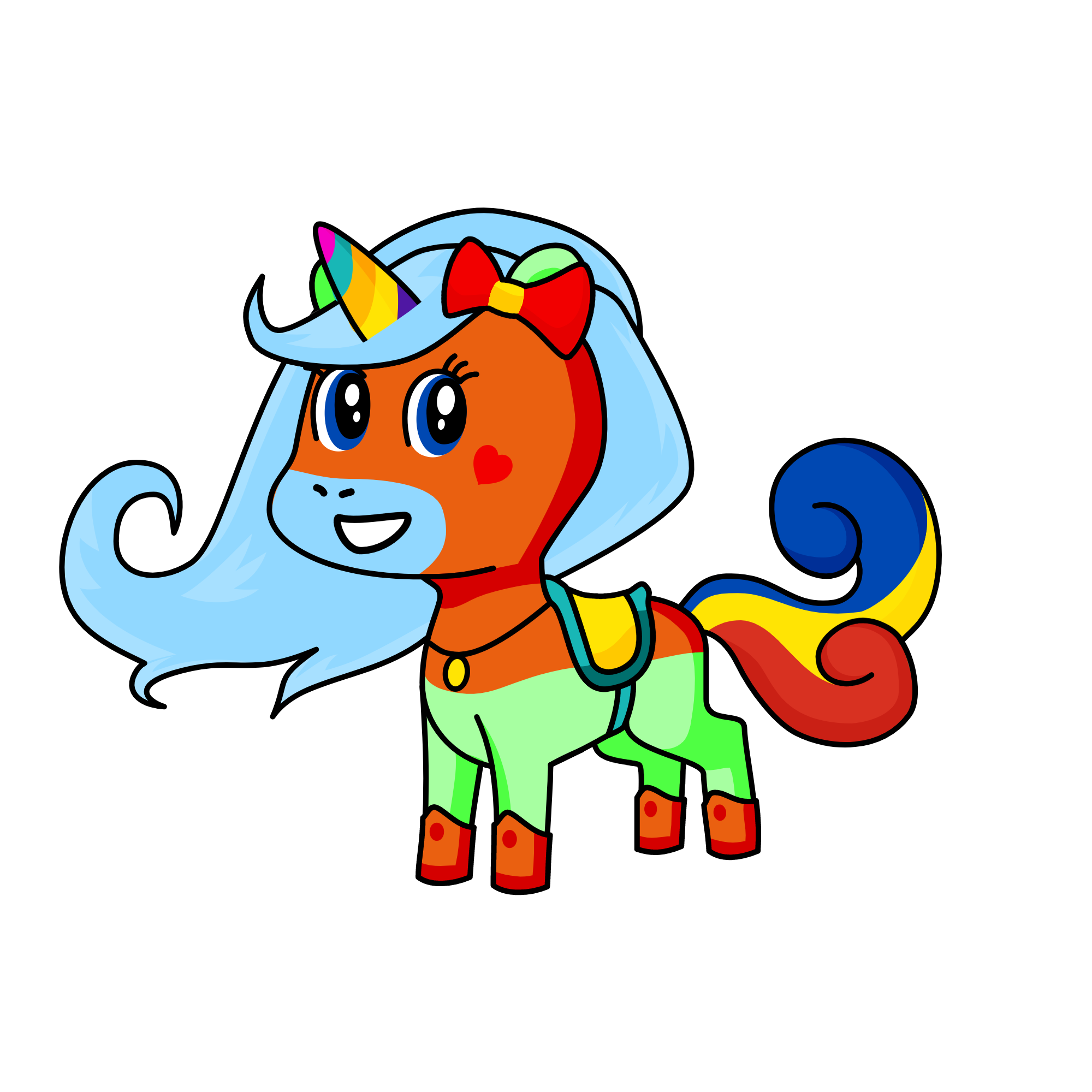 Preety, the unicorn