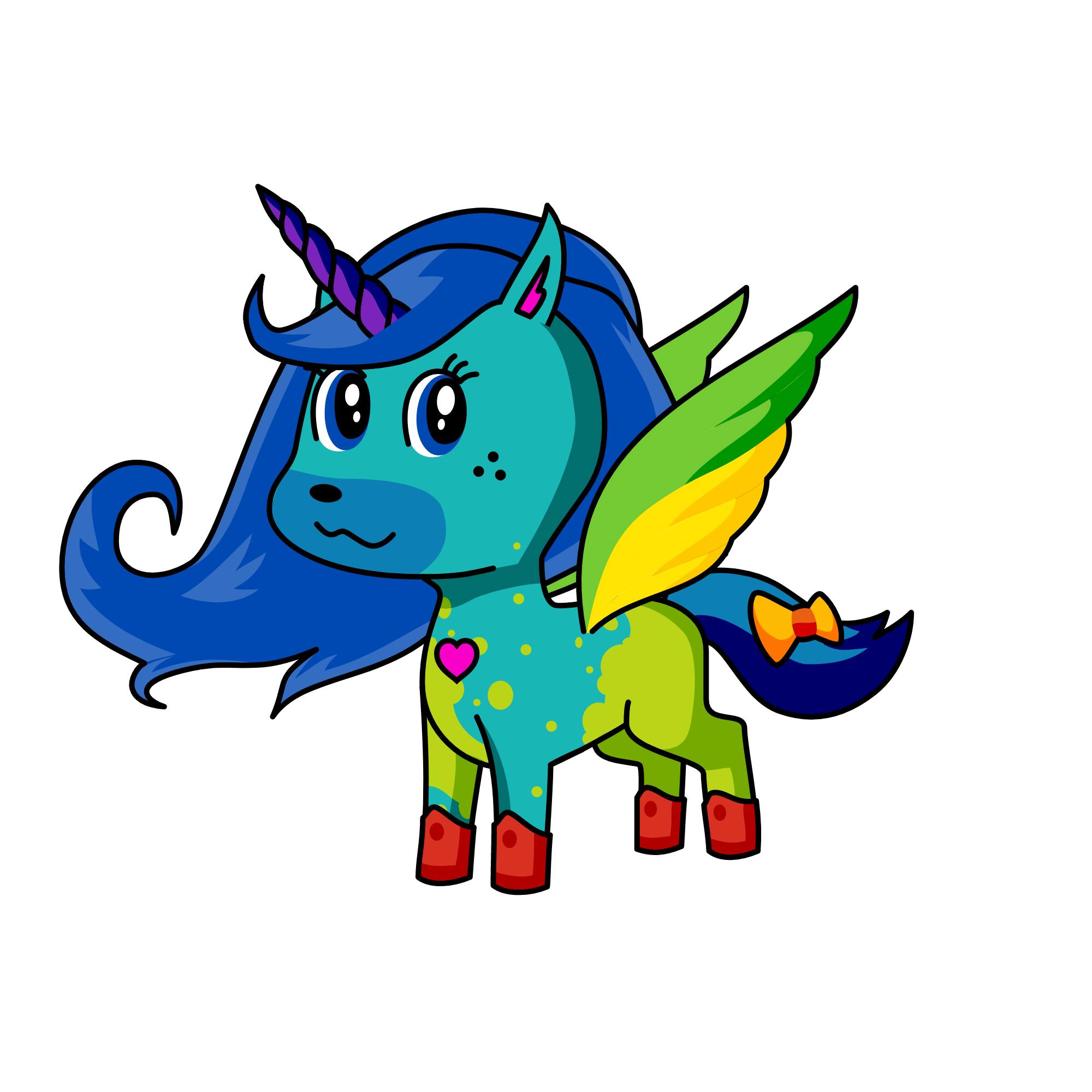 tweet light, the unicorn