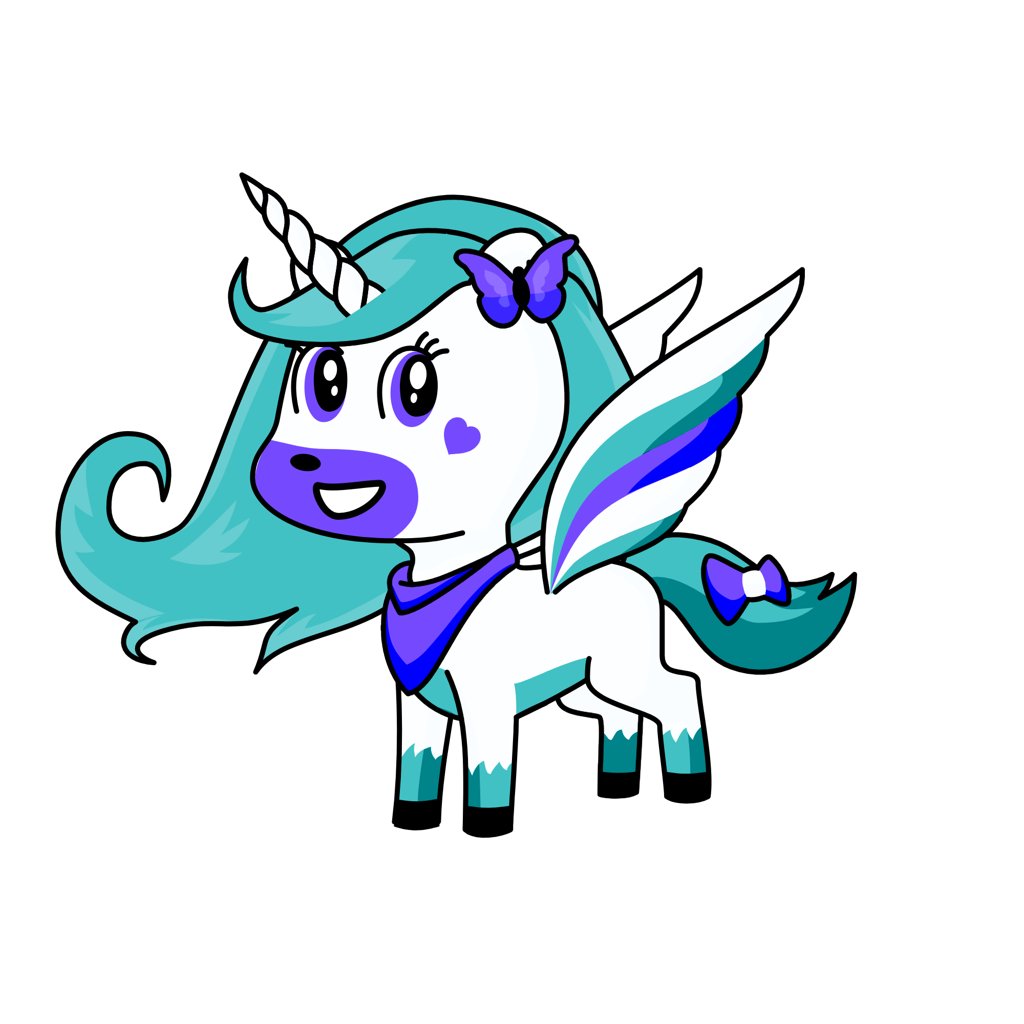 Iceyfrake, the unicorn