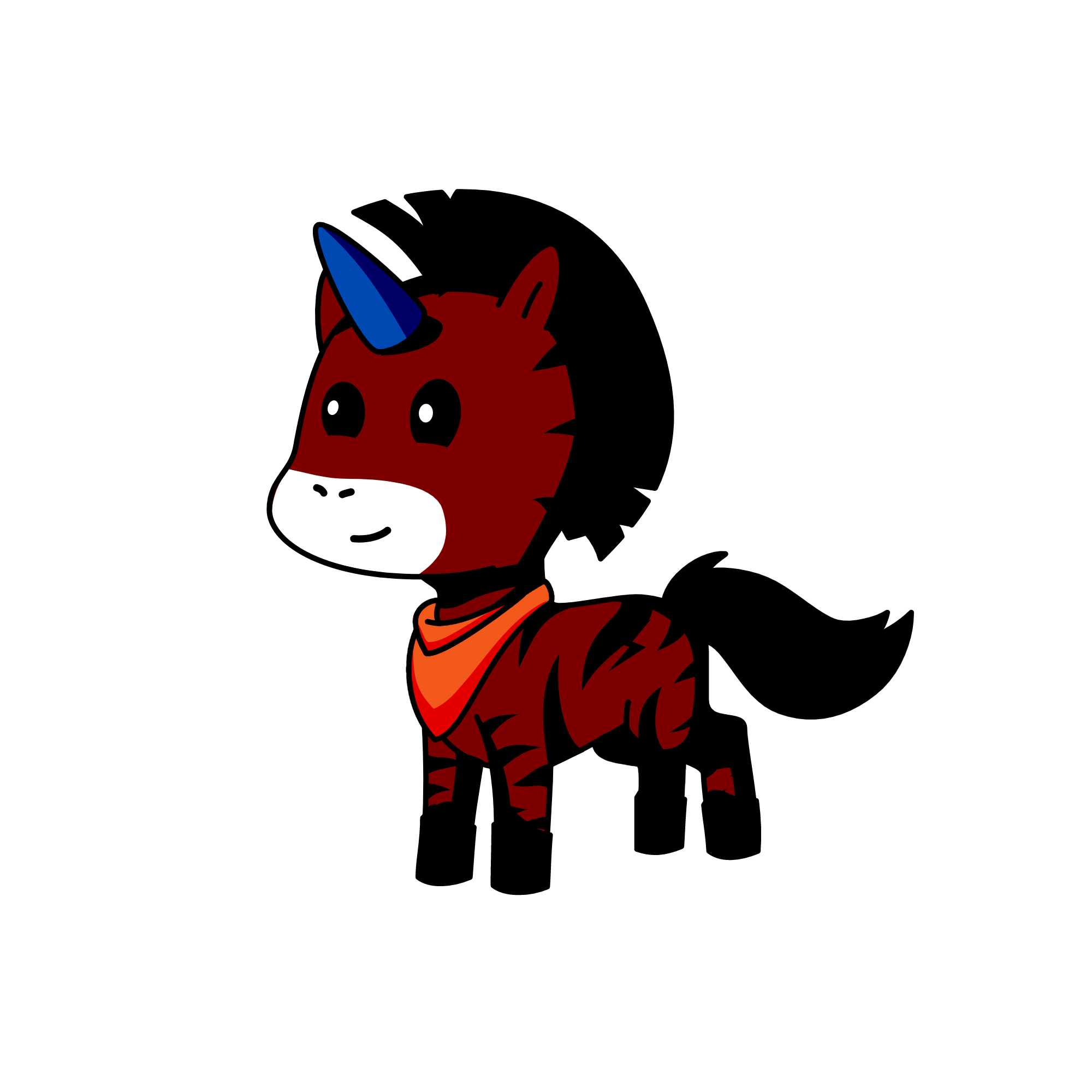 Fieryheart, the unicorn