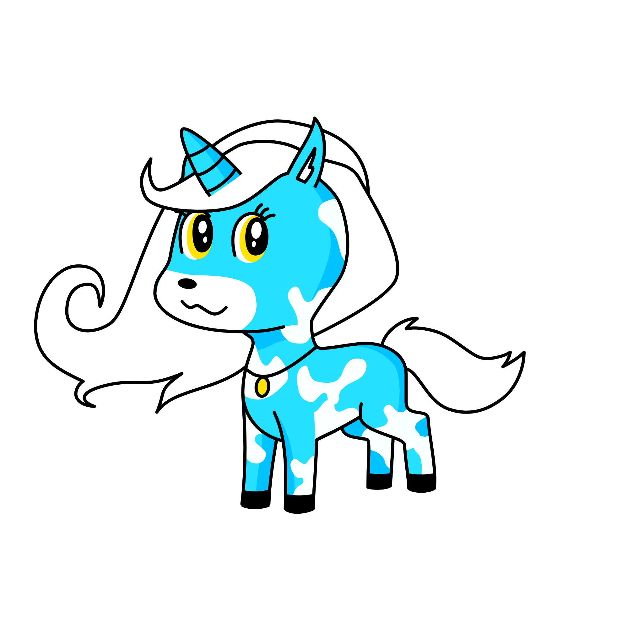 milky, the unicorn