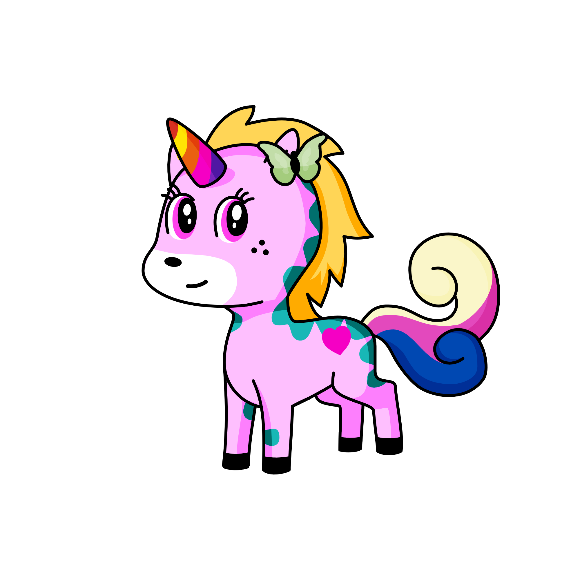 nida, the unicorn