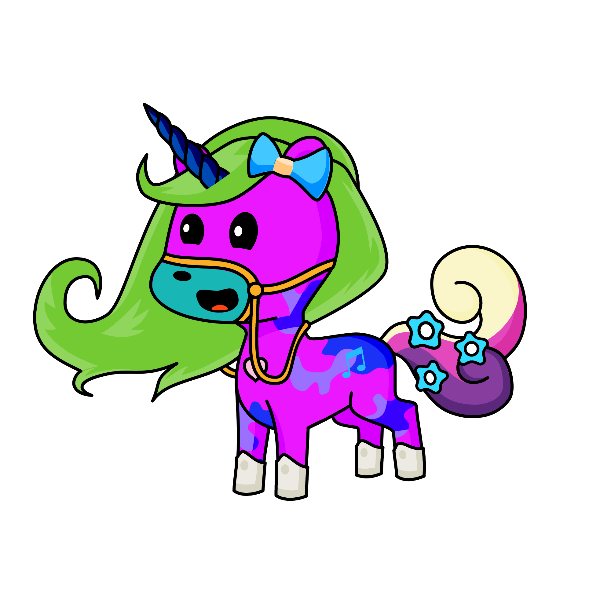 DJ, the unicorn