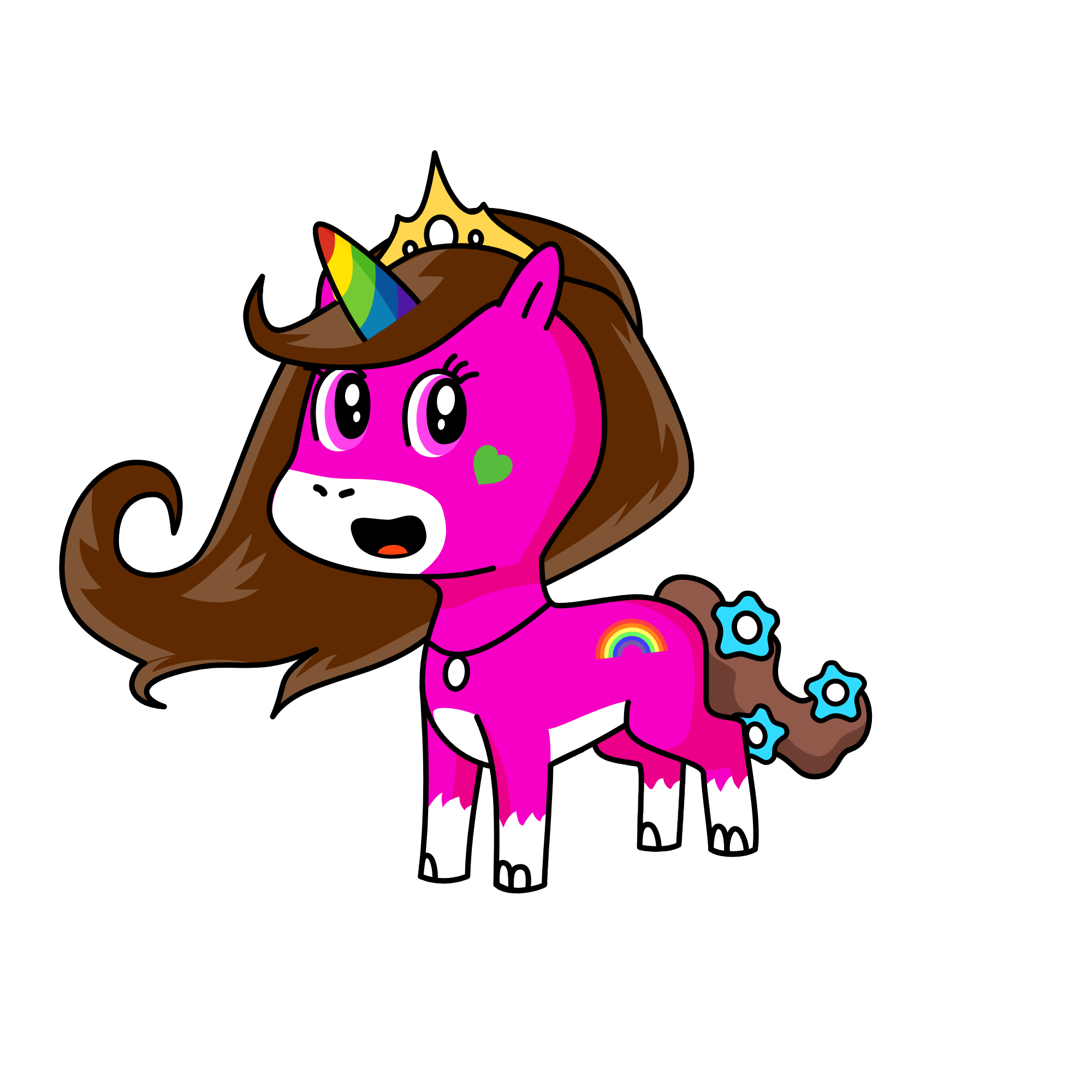 Mochi, the unicorn