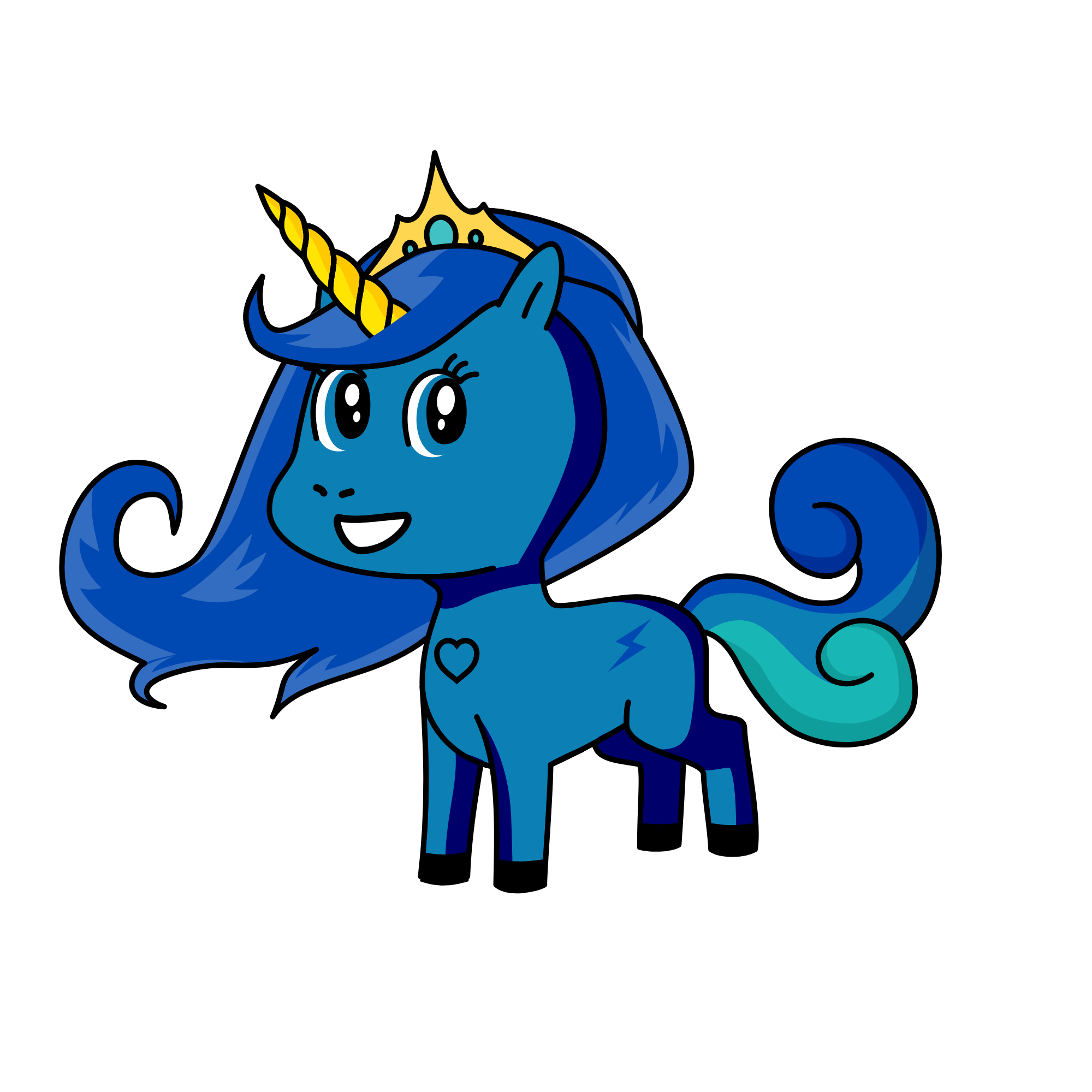 midnight, the unicorn