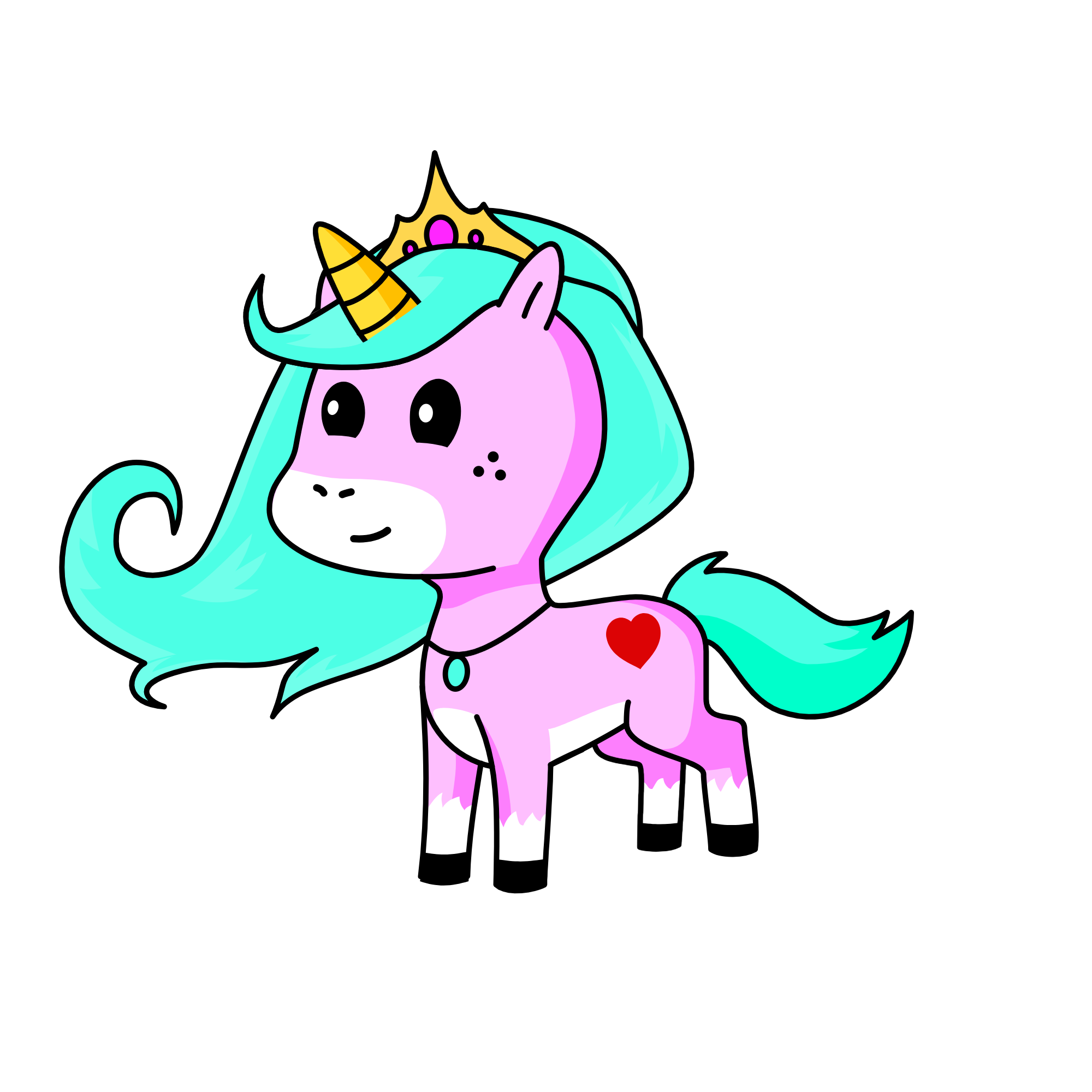 Angela, the unicorn