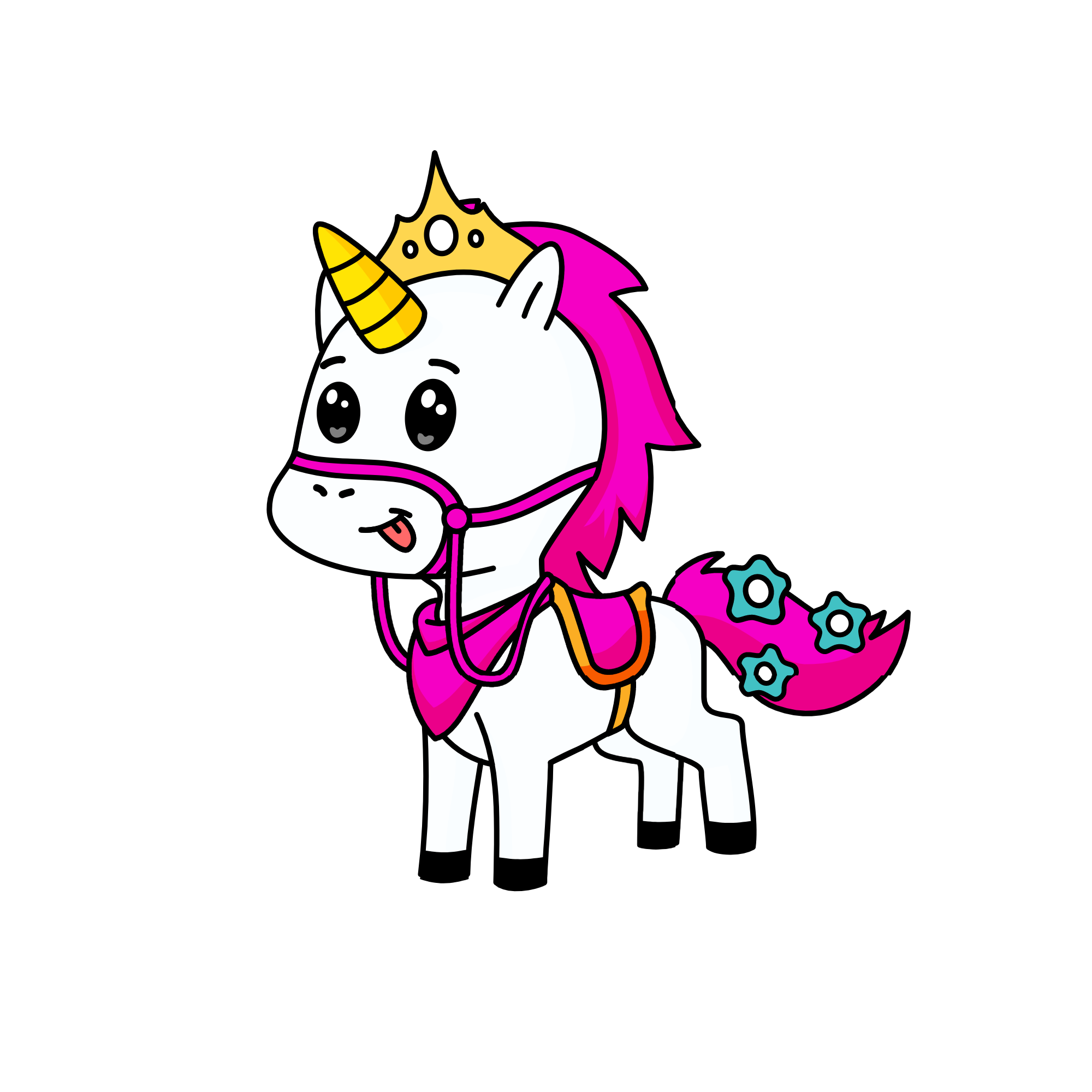 pinky, the unicorn