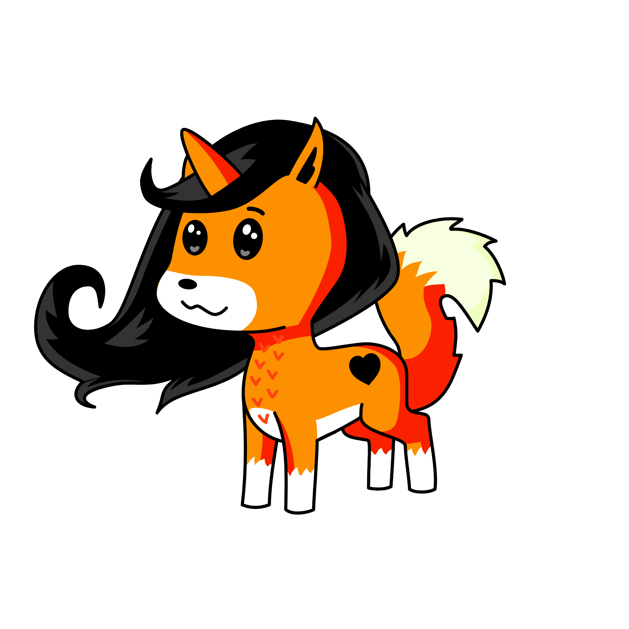 foxy, the unicorn