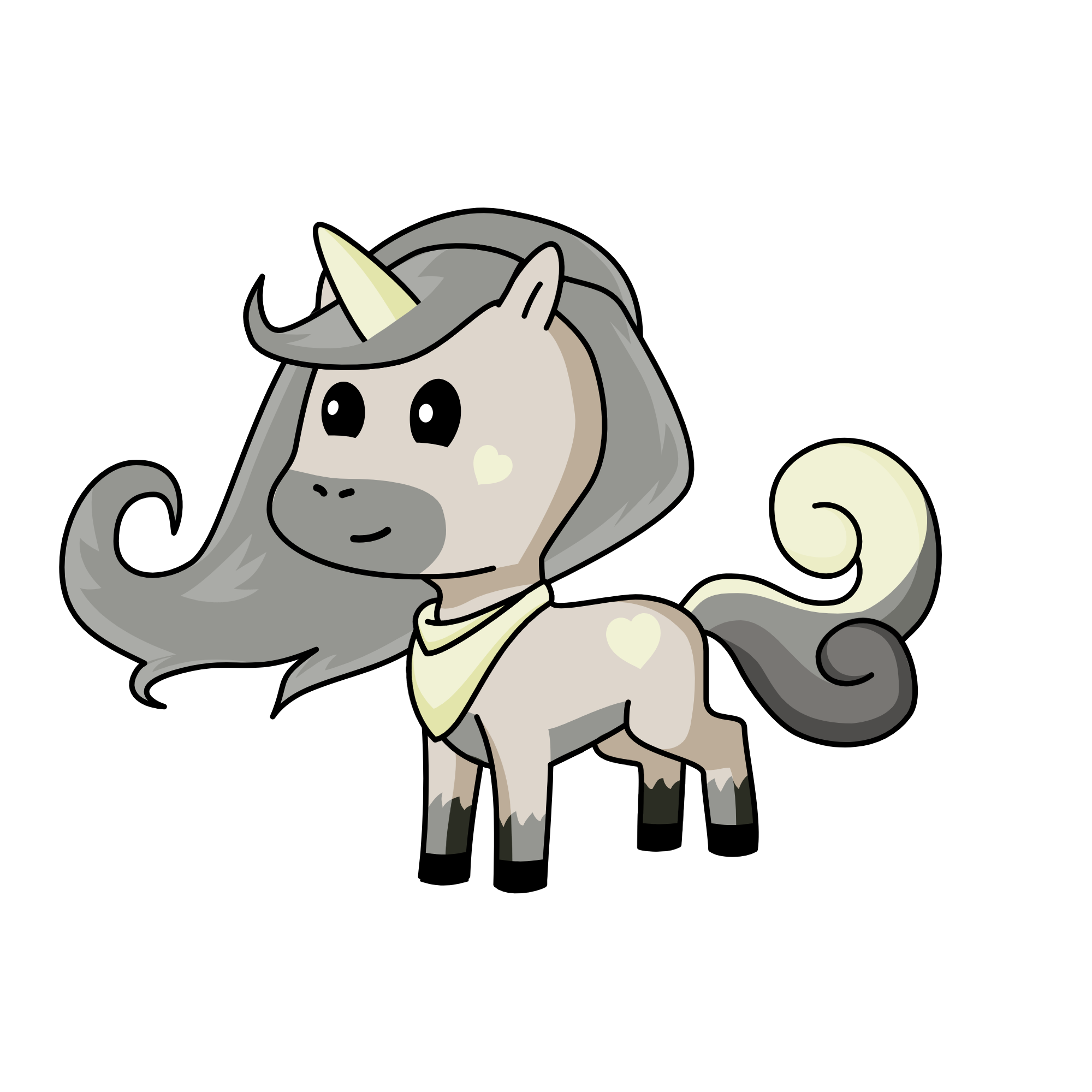 hi, the unicorn