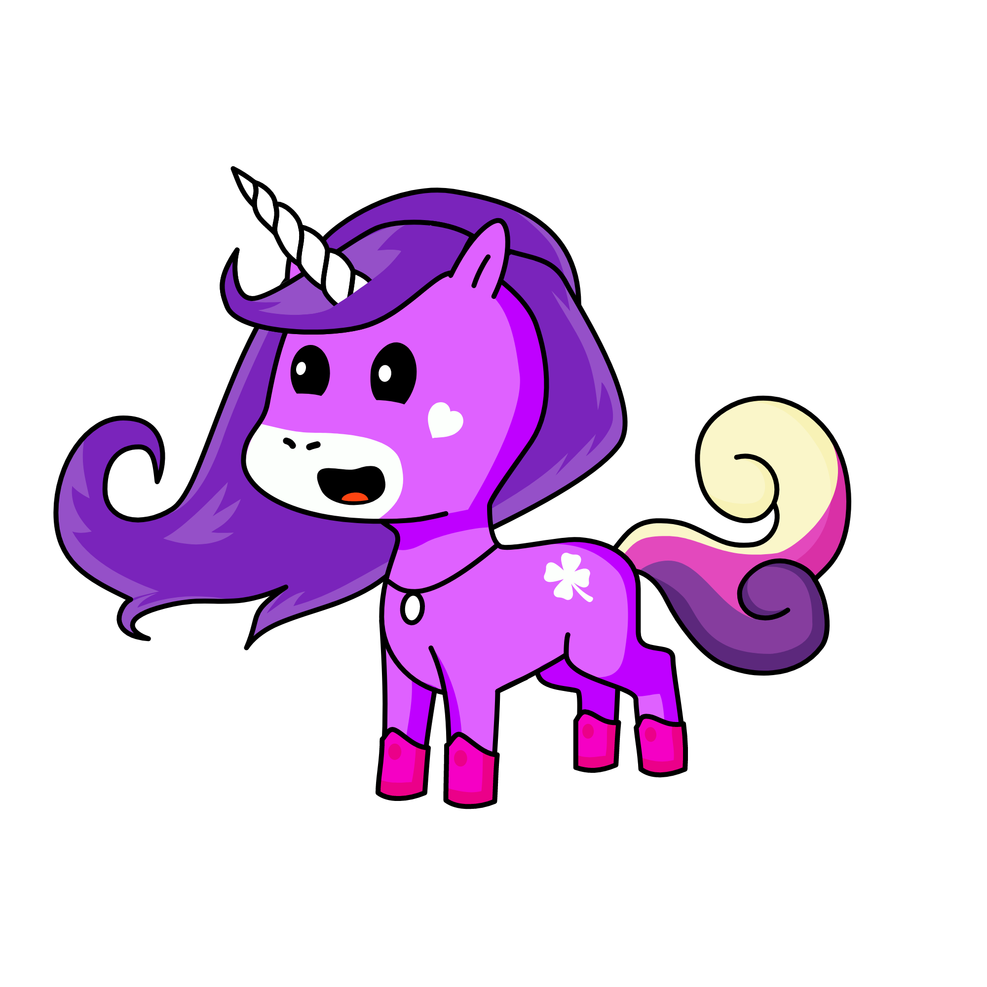 SHIMMER, the unicorn