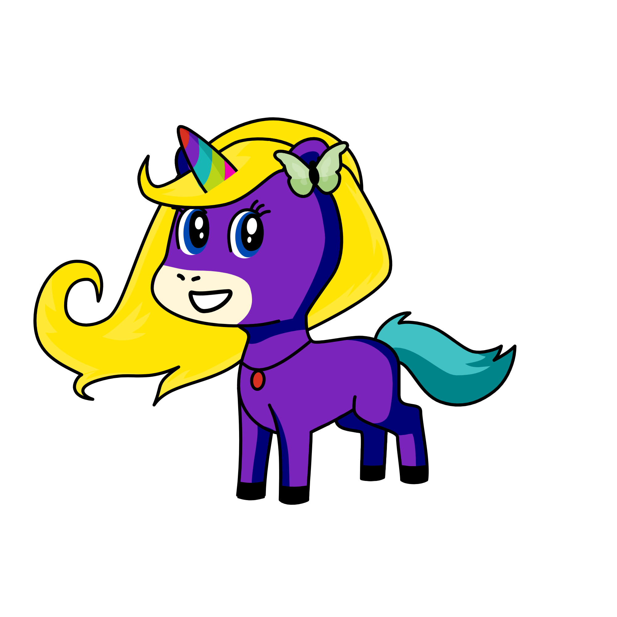 Night Shine, the unicorn
