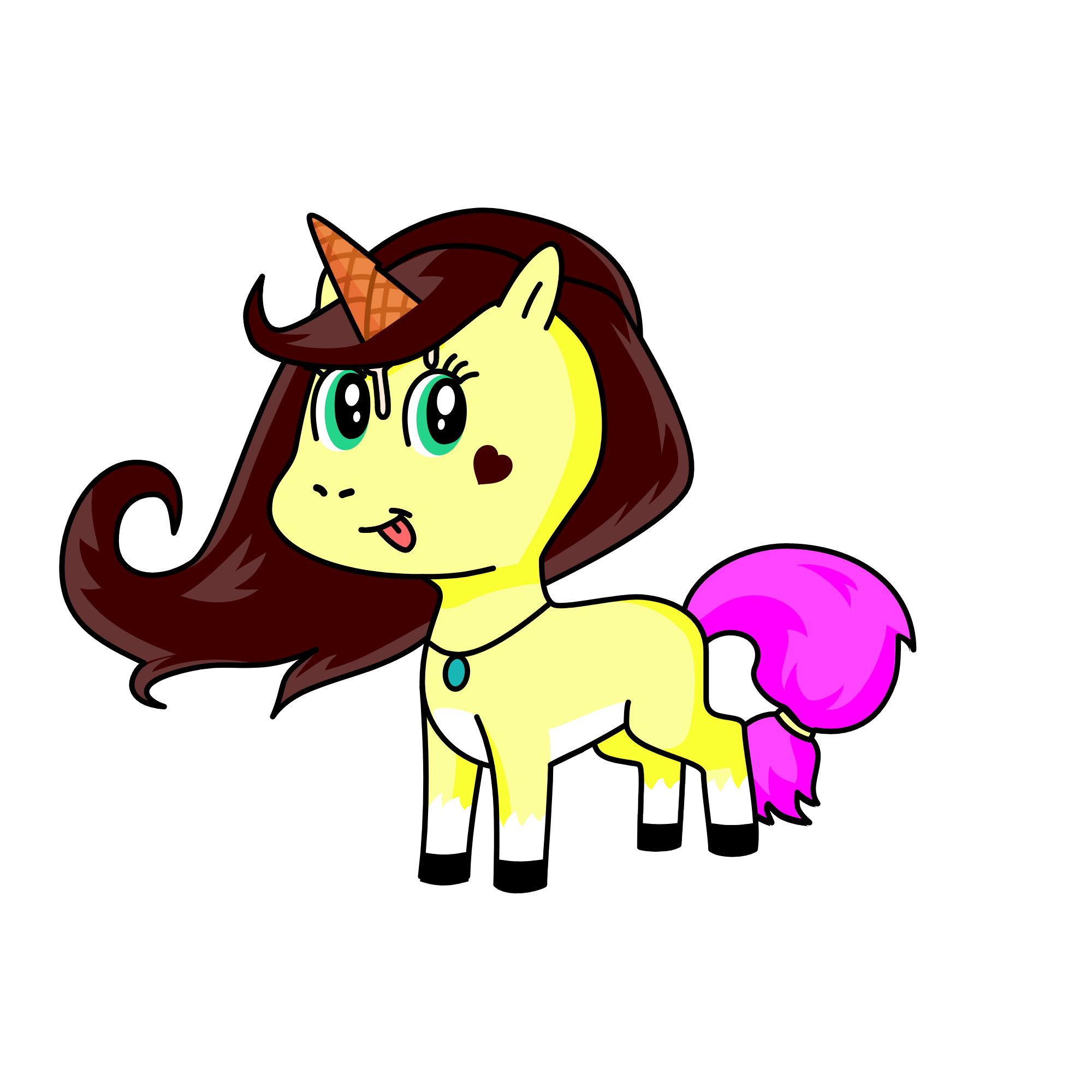 neapolitan ice cream, the unicorn