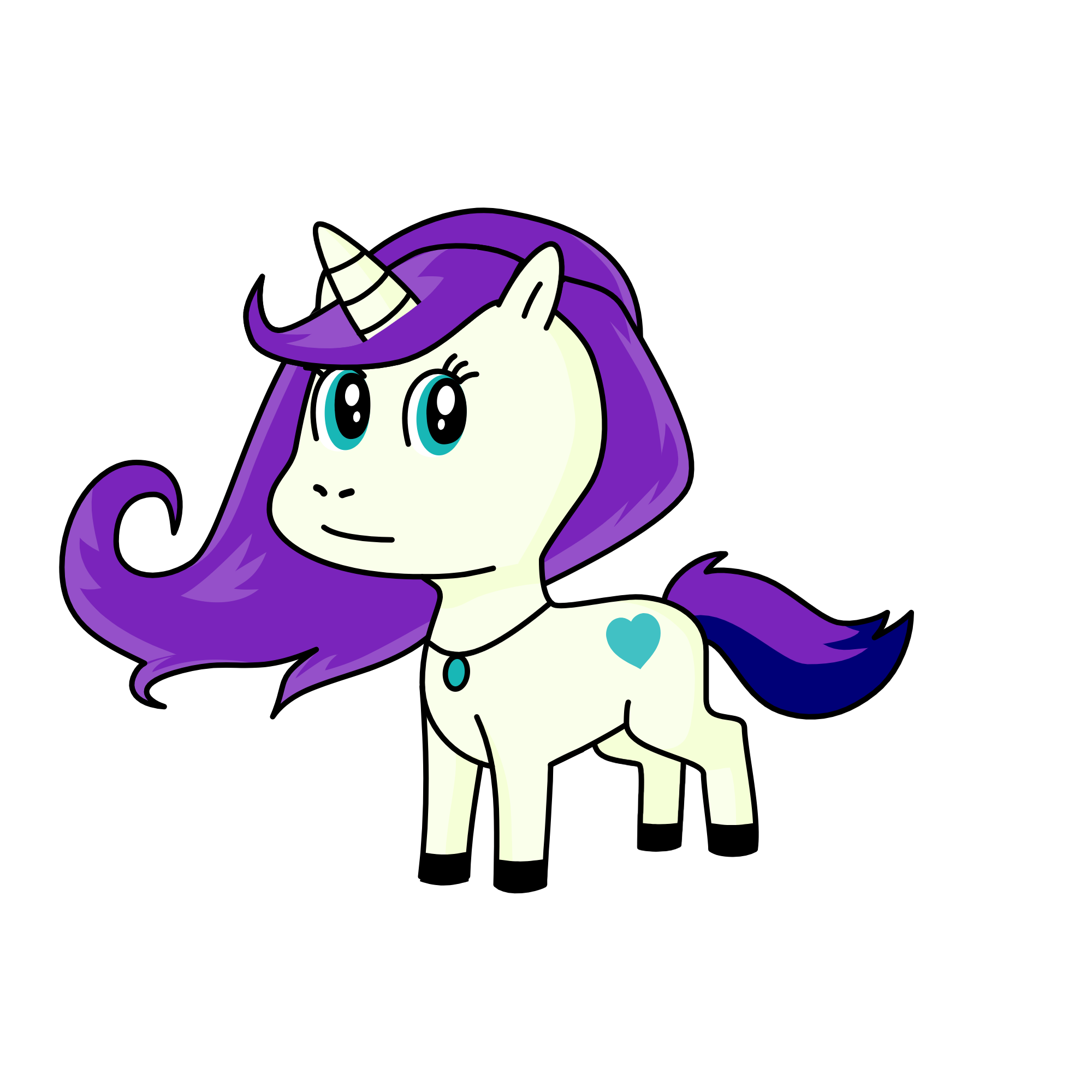 rarity, the unicorn