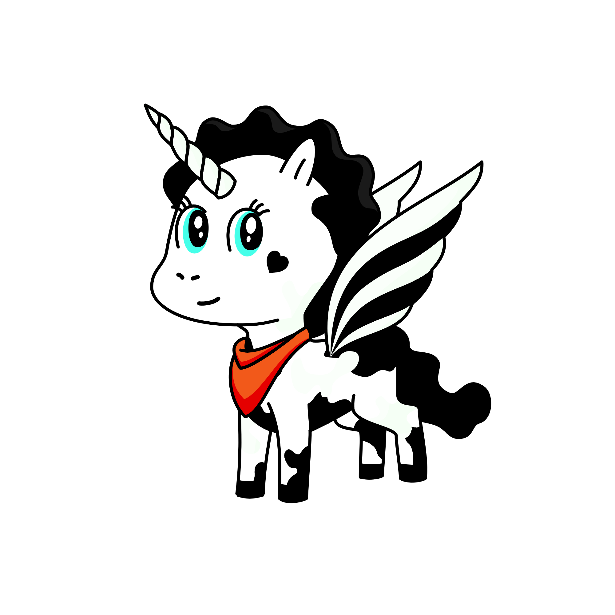 Cow, the unicorn