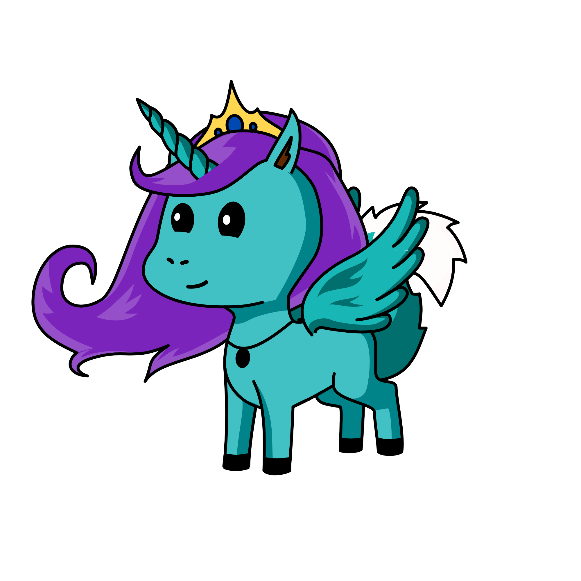 moon, the unicorn