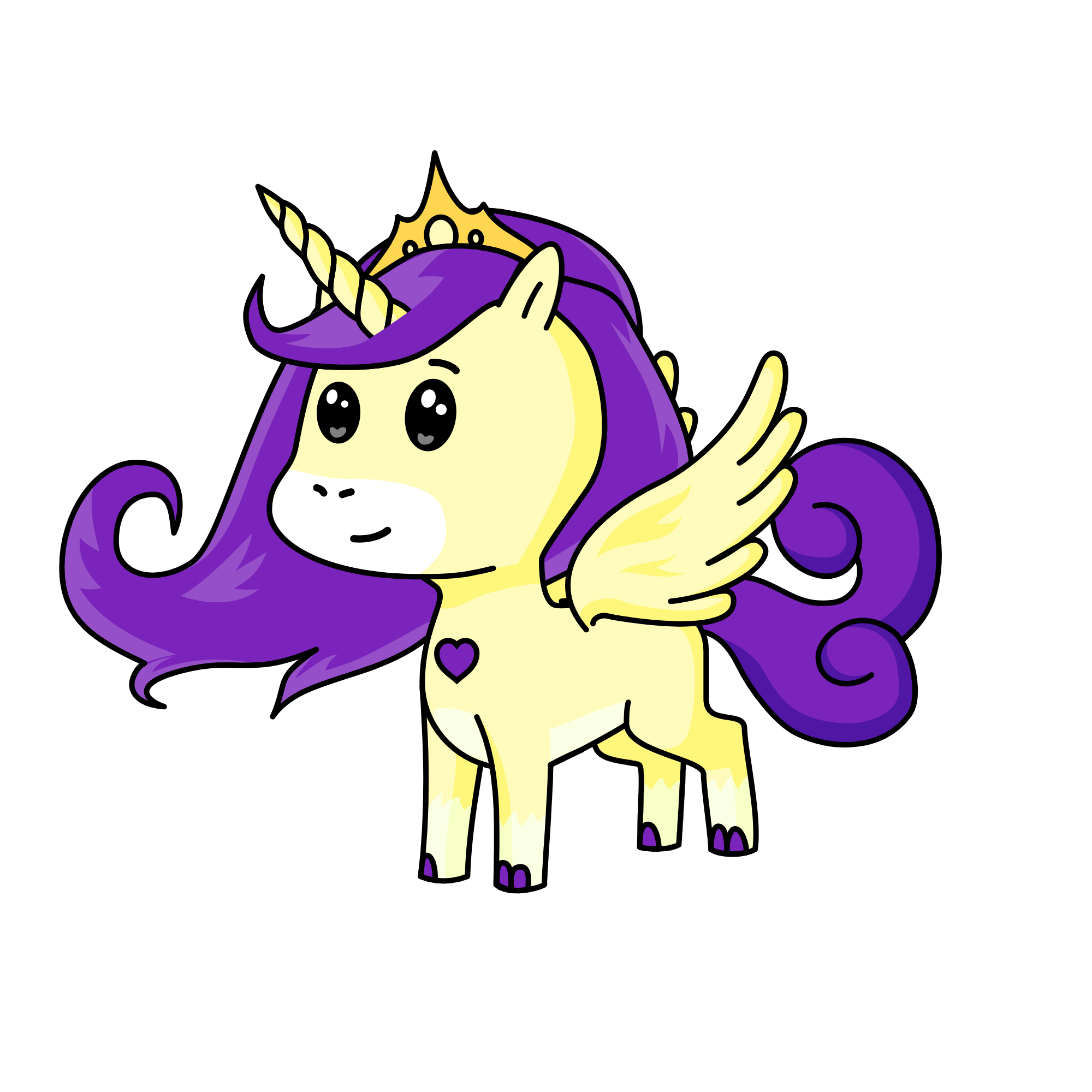 Princess Moonshine , the unicorn