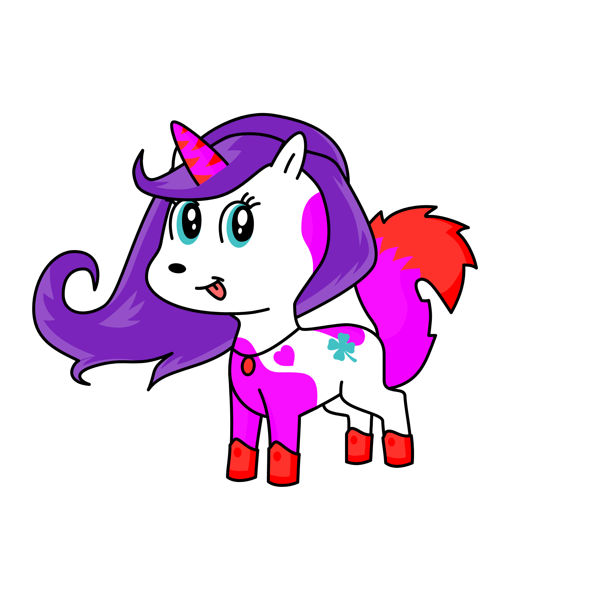 luky, the unicorn