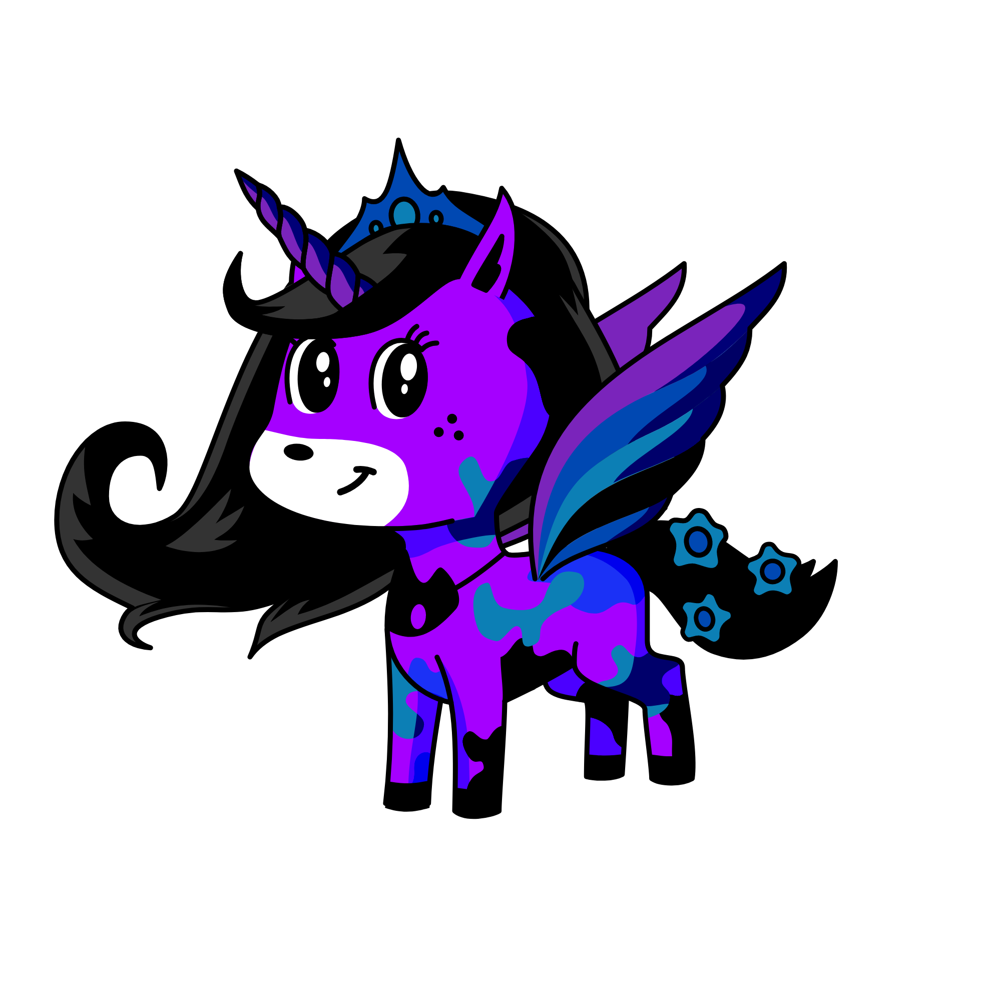 prinsses munelina, the unicorn