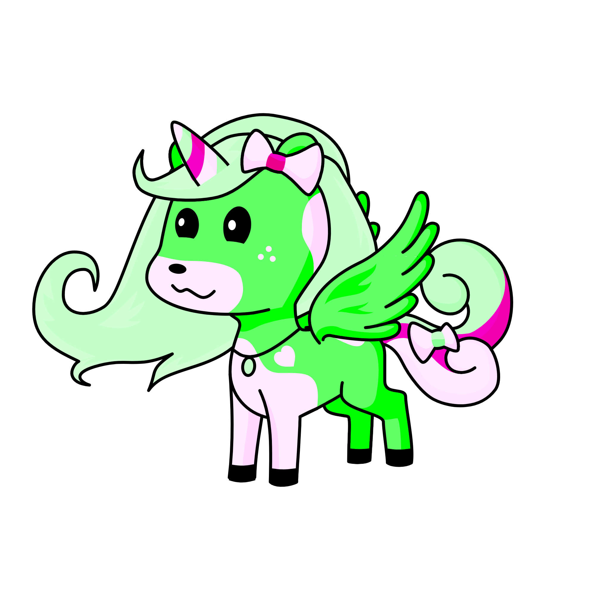 Lilly, the unicorn